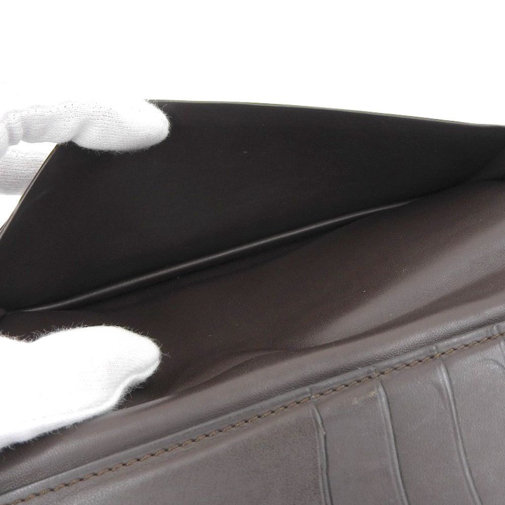 Other Other Berluti Calligraphy Bifold Wallet Brown Diamond Bag DUTY FREE for USA Size ONE SIZE - 4 Thumbnail