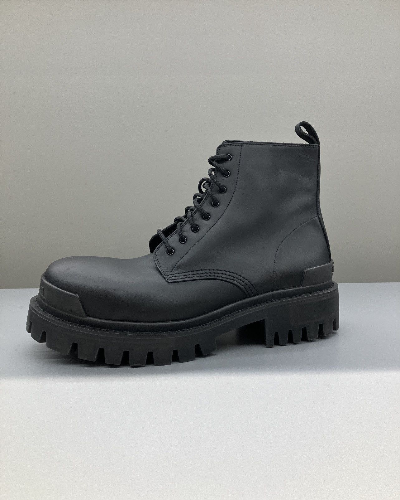 Balenciaga Leather Strike Boots Size US 8 / IT 38 - 4 Thumbnail