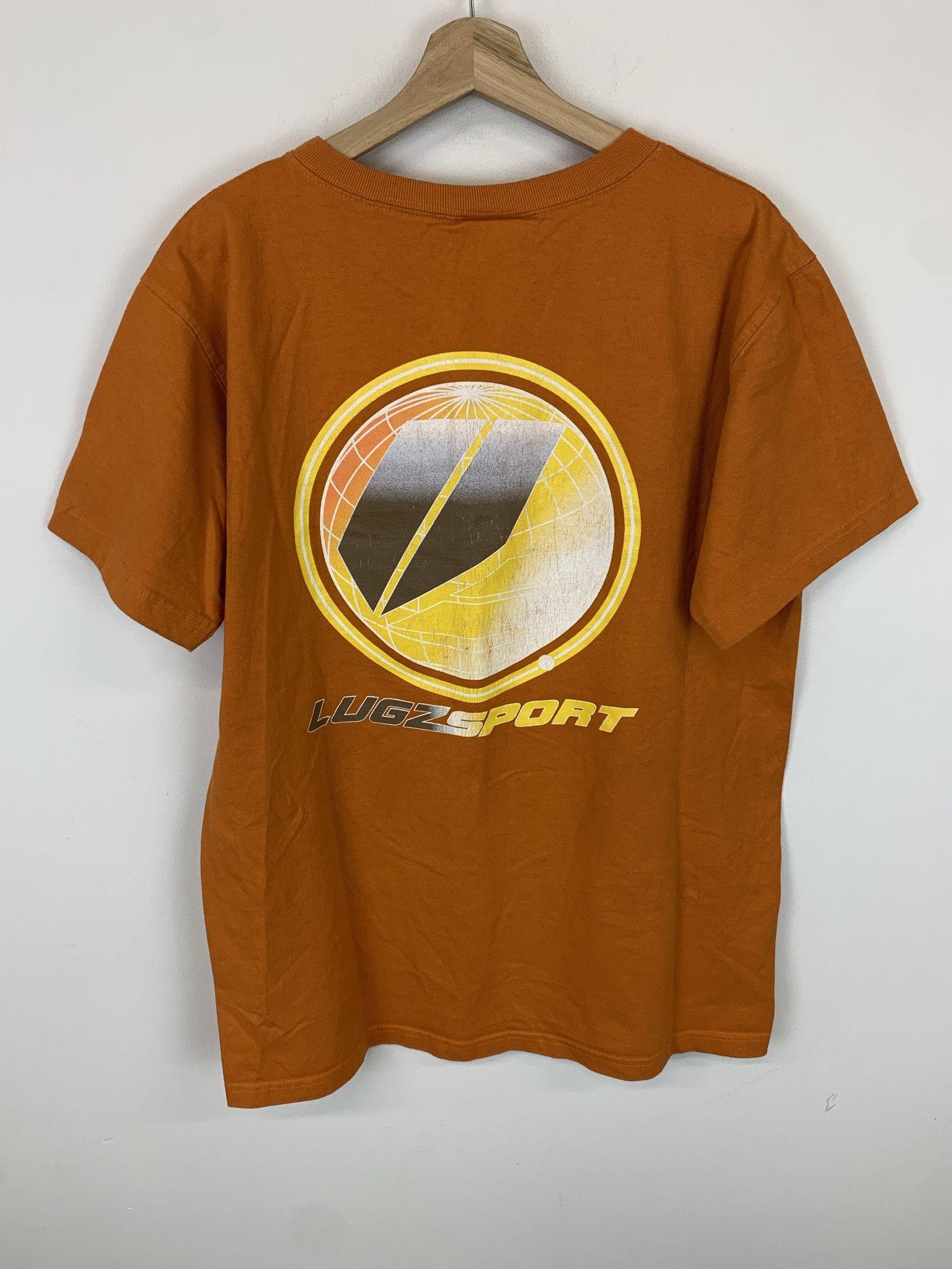 Lugz × Vintage Vintage Lugz Sport Y2k 1990s Tee Size L Size US L / EU 52-54 / 3 - 4 Thumbnail