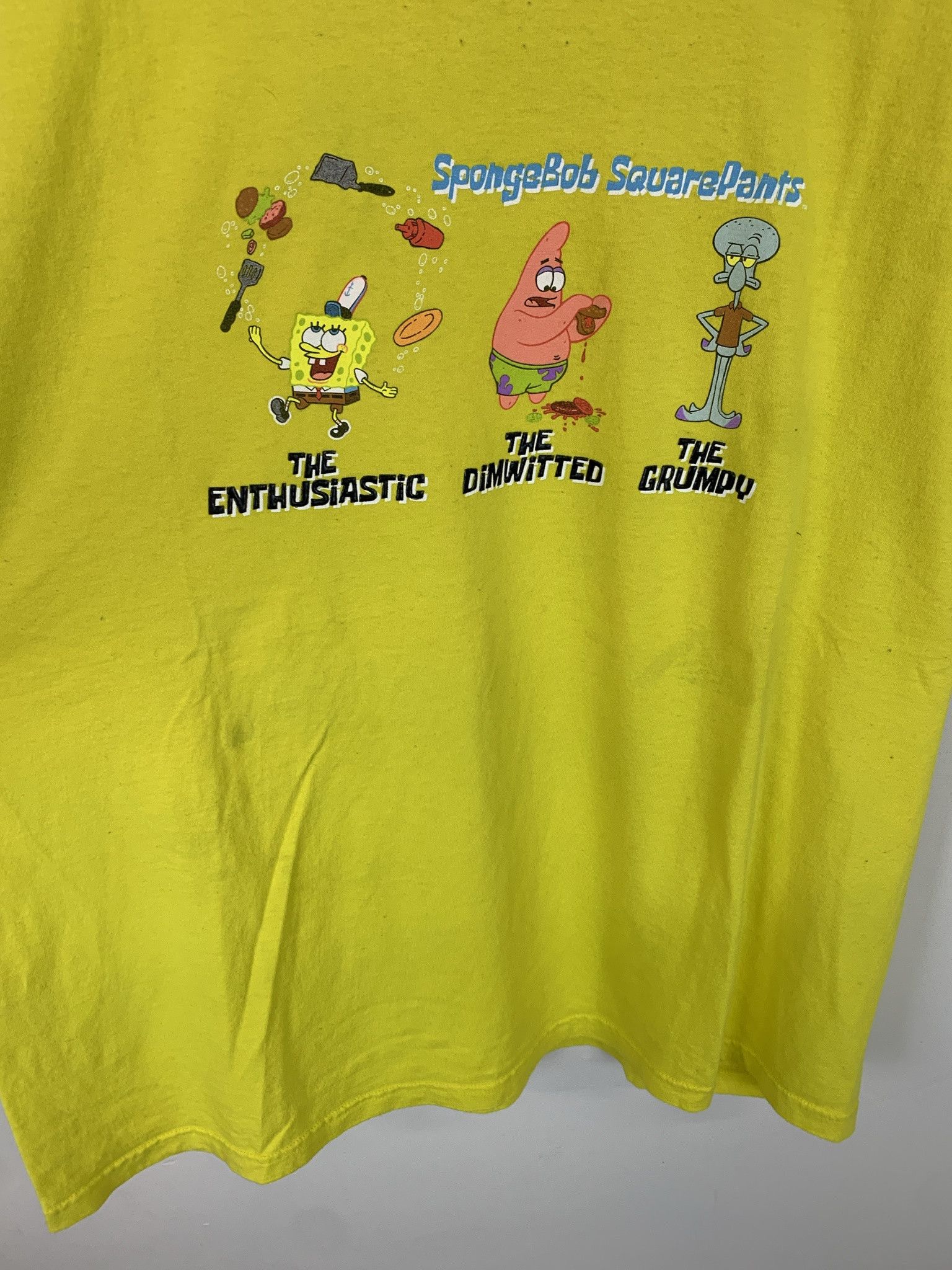 Nickelodeon × Vintage Vintage Spongebob Patrick Squidward Nickelodeon Tee Size XL Size US XL / EU 56 / 4 - 3 Thumbnail