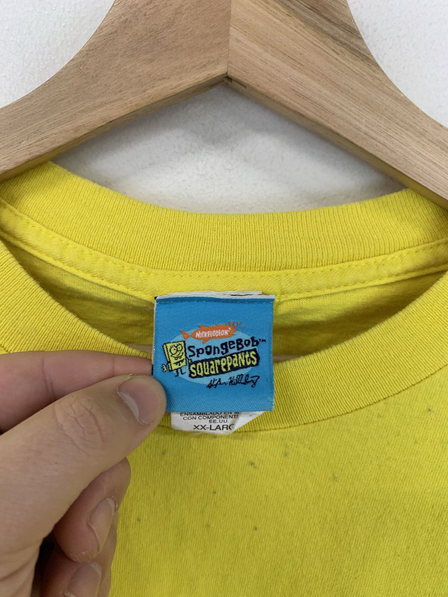 Nickelodeon × Vintage Vintage Spongebob Patrick Squidward Nickelodeon Tee Size XL Size US XL / EU 56 / 4 - 2 Thumbnail