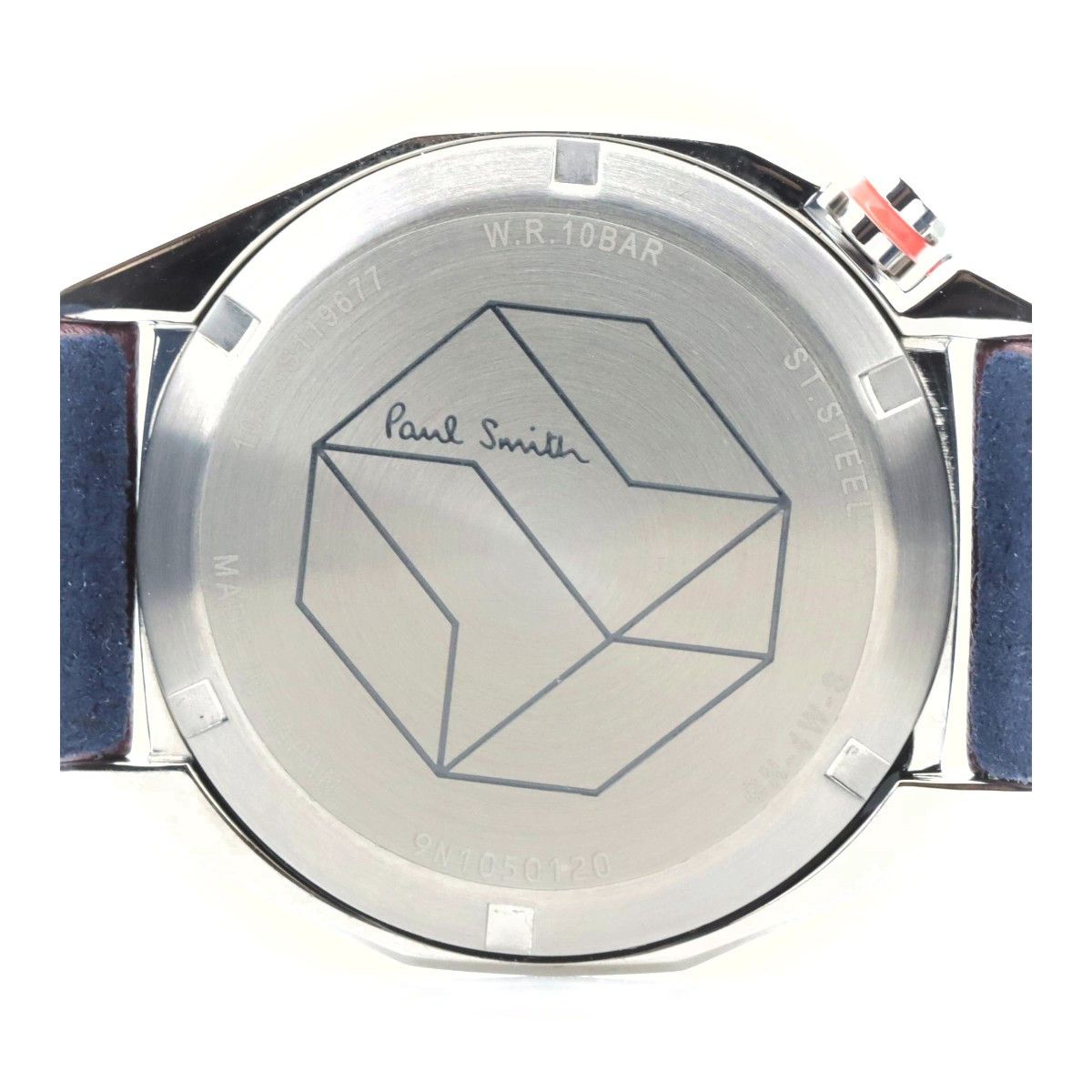 Paul Smith Paul Smith Paul Smith Octagon Stainless Steel Watch Metal Quartz BT4-117-70 Size ONE SIZE - 3 Thumbnail