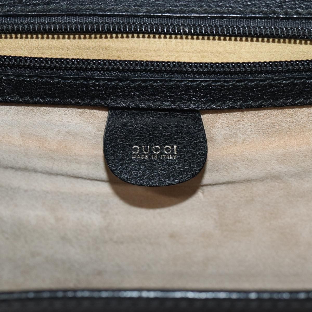 Gucci Black Leather Briefcase Bag (Pre-Owned) Size ONE SIZE - 8 Thumbnail