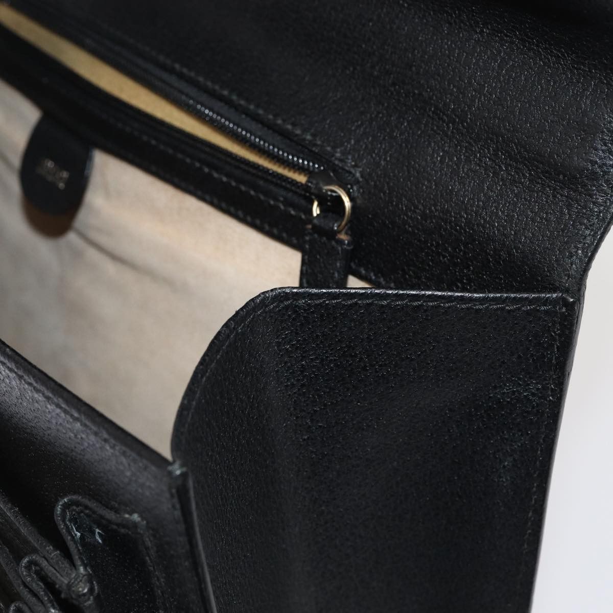 Gucci Black Leather Briefcase Bag (Pre-Owned) Size ONE SIZE - 12 Thumbnail