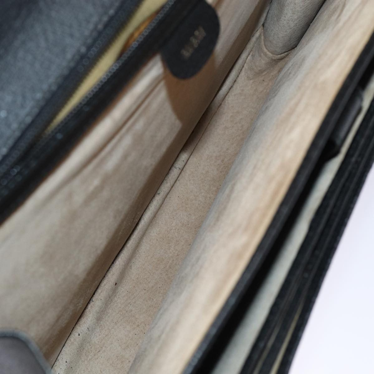 Gucci Black Leather Briefcase Bag (Pre-Owned) Size ONE SIZE - 5 Thumbnail