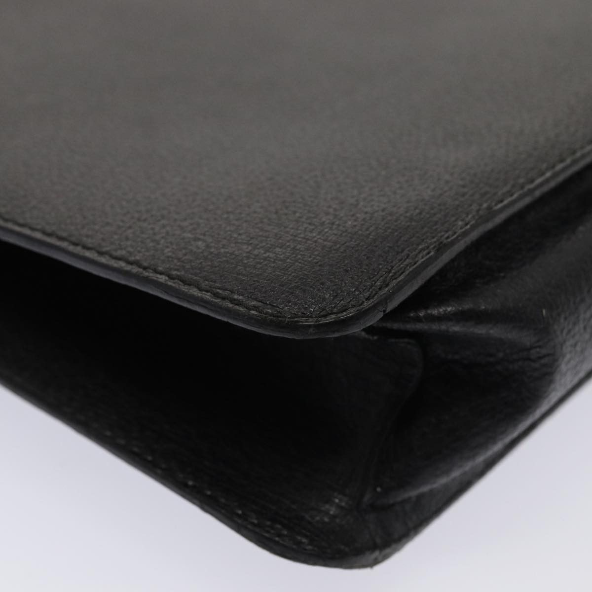 Gucci Black Leather Briefcase Bag (Pre-Owned) Size ONE SIZE - 11 Thumbnail