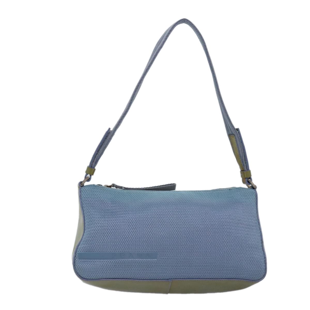 Prada Sports Blue Canvas Clutch Bag (Pre-Owned) Size ONE SIZE - 13 Thumbnail