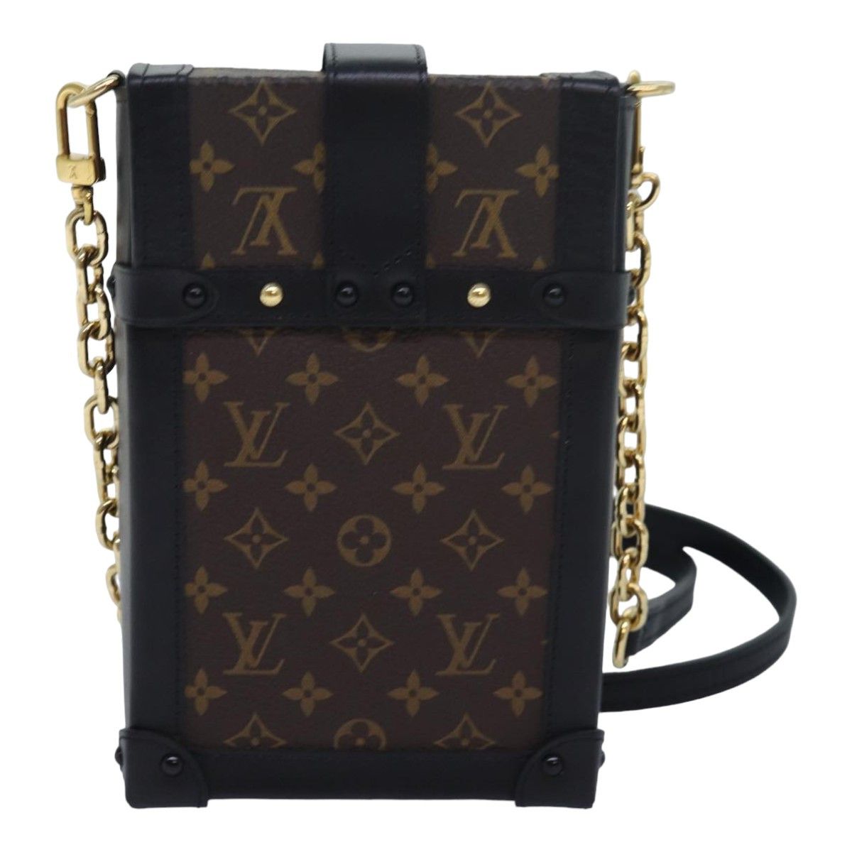 Louis Vuitton Trunk Brown Canvas Shoulder Bag (Pre-Owned) Size ONE SIZE - 2 Thumbnail