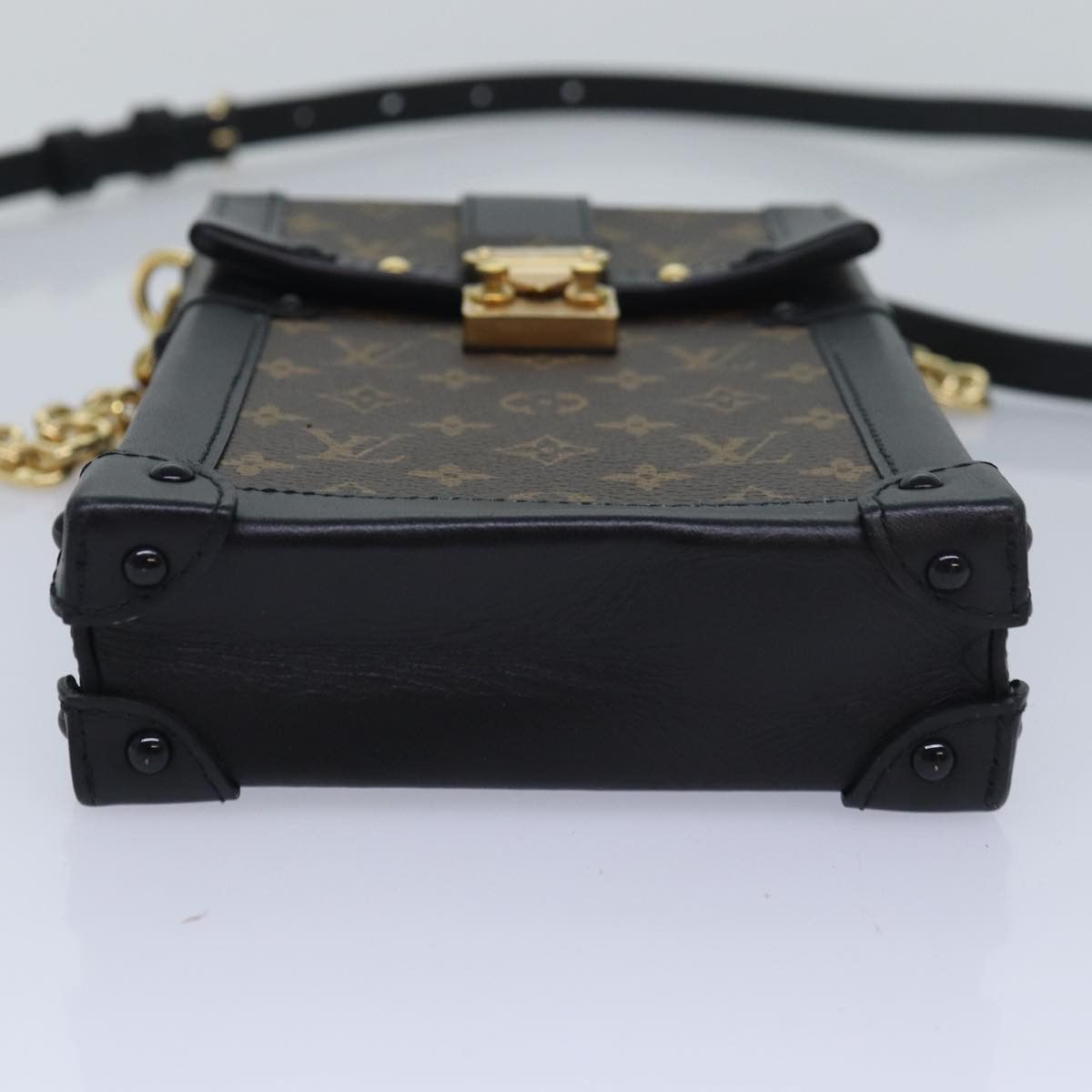 Louis Vuitton Trunk Brown Canvas Shoulder Bag (Pre-Owned) Size ONE SIZE - 3 Thumbnail