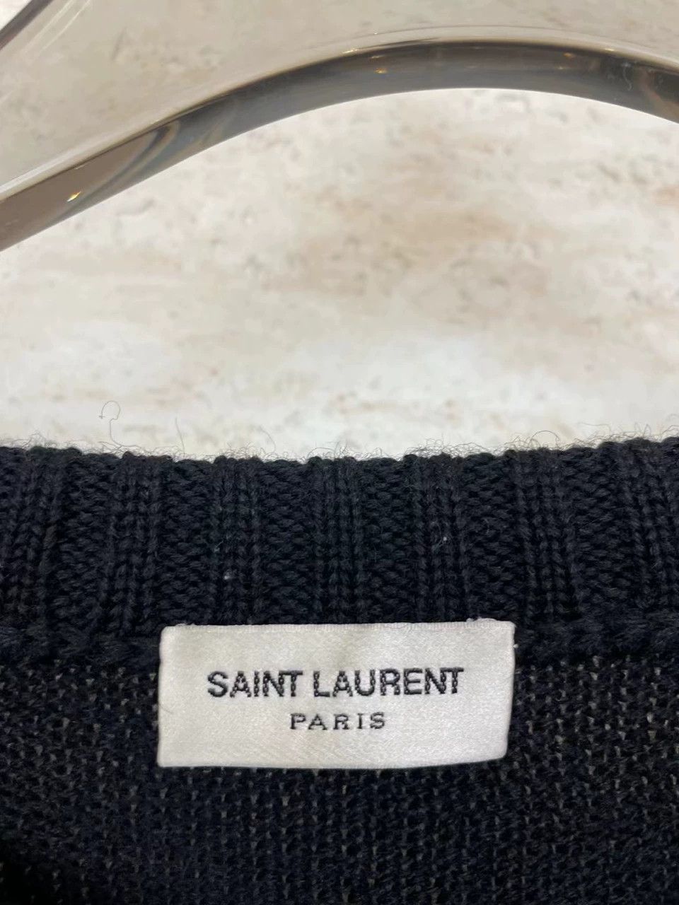 Saint Laurent Paris Saint Laurent Paris Black dinosaur sweater Size US XS / EU 42 / 0 - 3 Thumbnail