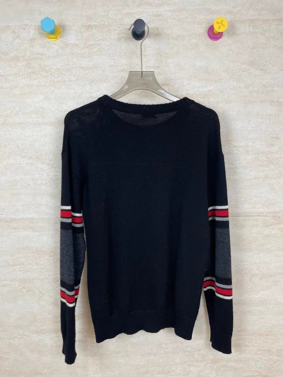 Saint Laurent Paris Saint Laurent Paris Black dinosaur sweater Size US XS / EU 42 / 0 - 2 Thumbnail