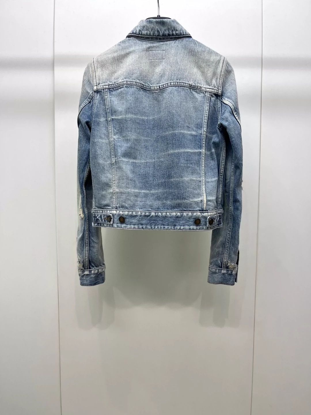 Saint Laurent Paris Saint Laurent Paris Anchor denim jacket Size US S / EU 44-46 / 1 - 2 Thumbnail