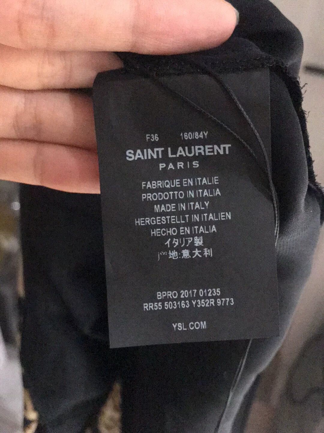 Saint Laurent Paris Saint Laurent Paris Leopard print dress Size US 36 / EU 52 - 6 Thumbnail