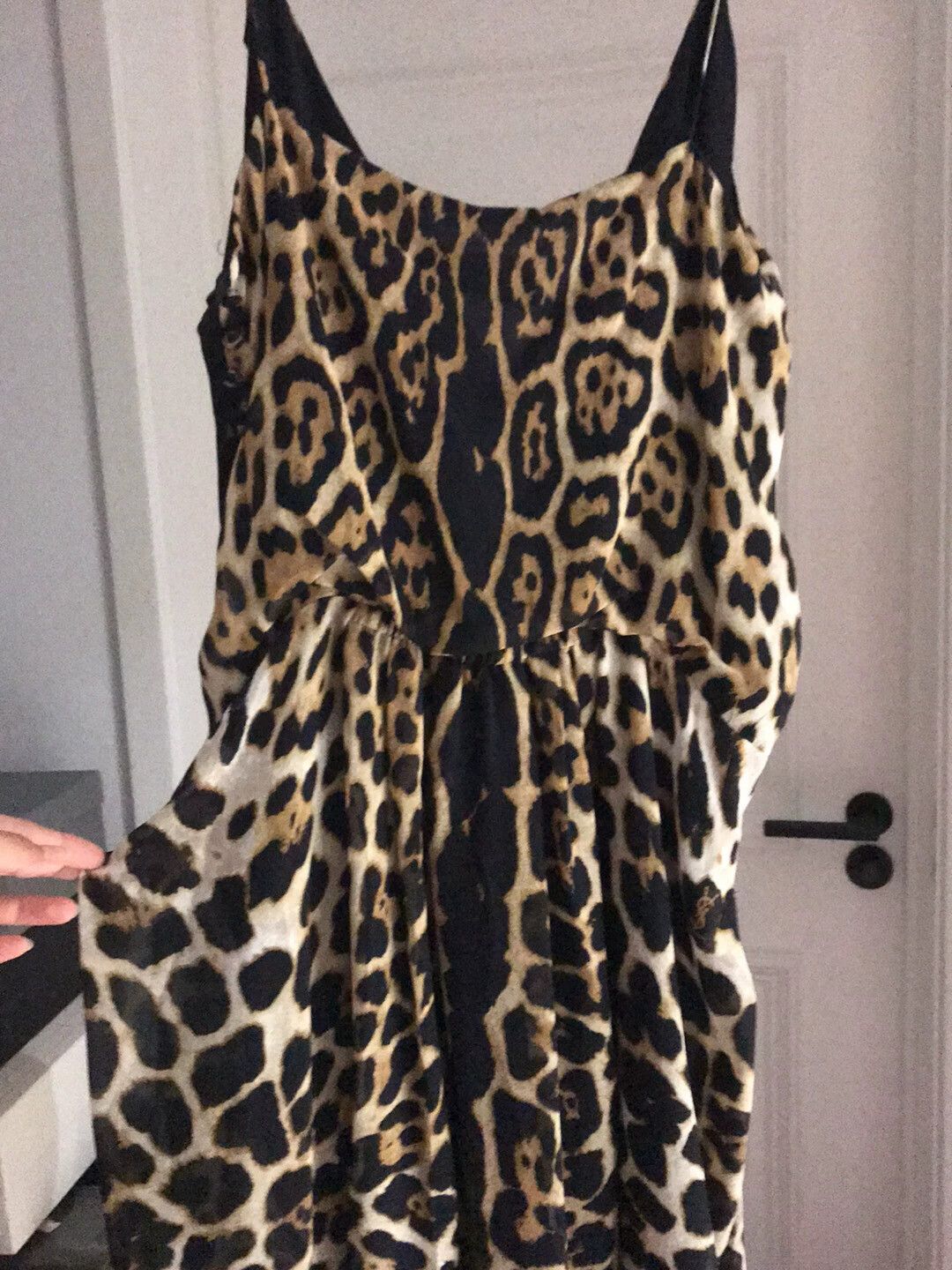 Saint Laurent Paris Saint Laurent Paris Leopard print dress Size US 36 / EU 52 - 8 Thumbnail