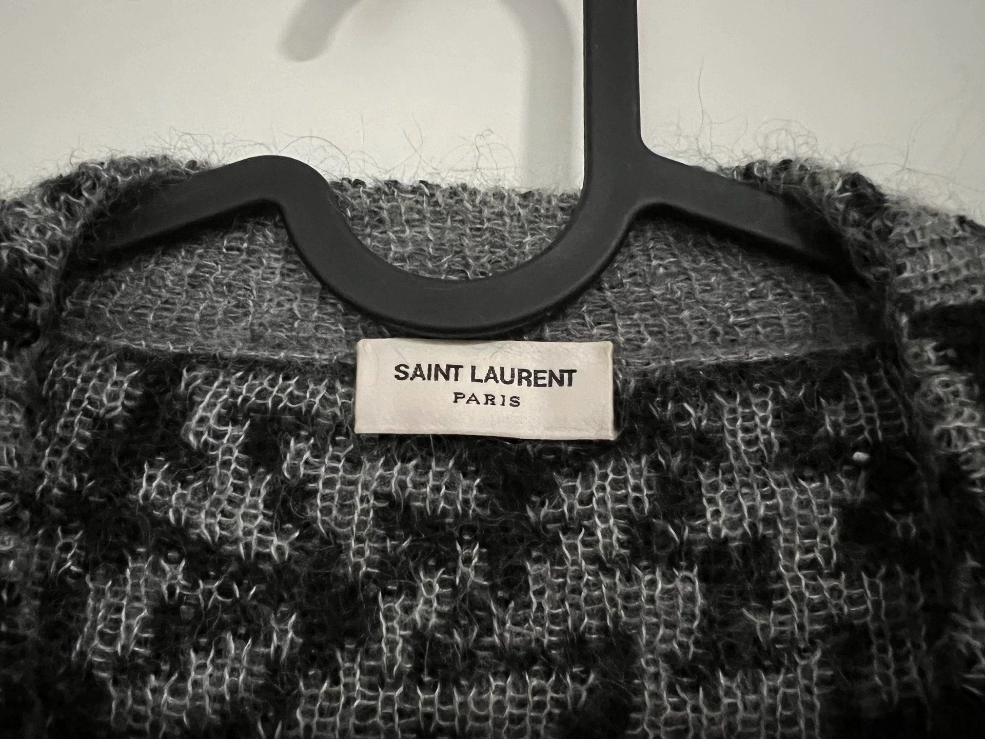 Saint Laurent Paris Saint Laurent Paris Knitted sweater cardigan Size US M / EU 48-50 / 2 - 2 Thumbnail
