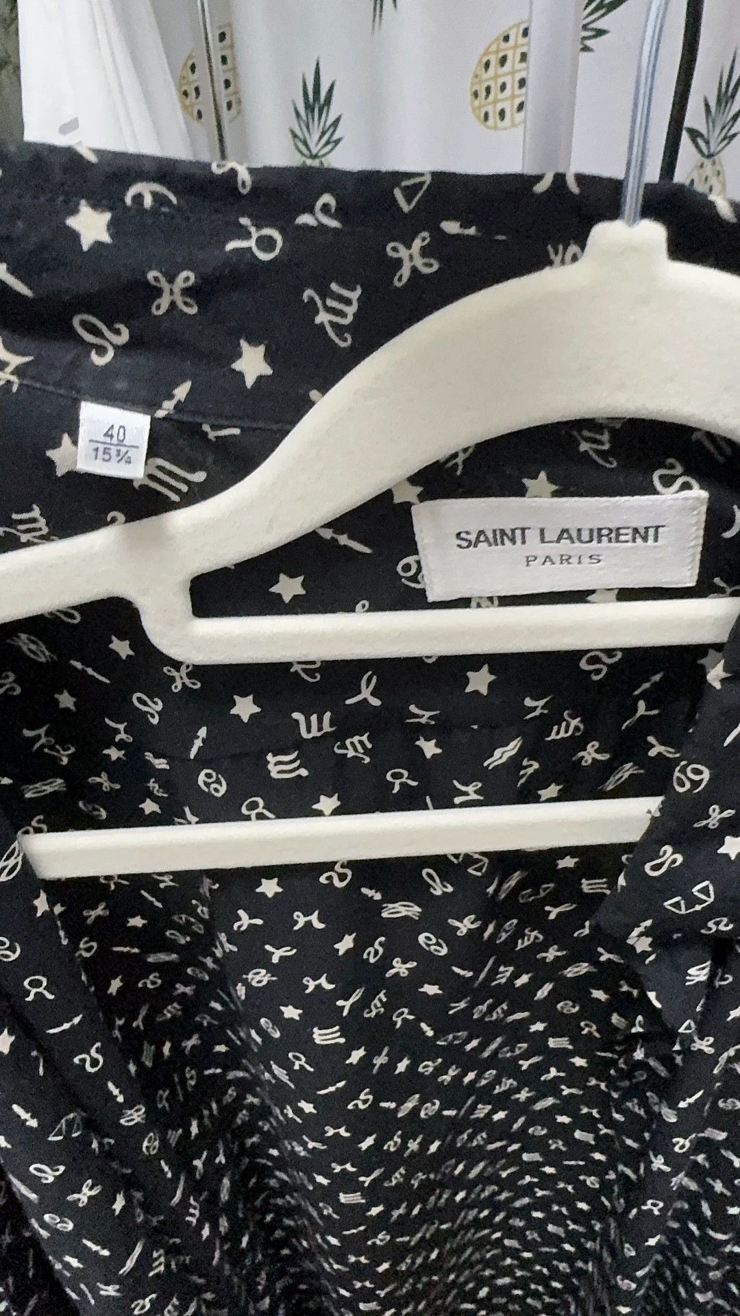 Saint Laurent Paris Saint Laurent Paris Constellation shirt Size US S / EU 44-46 / 1 - 2 Thumbnail