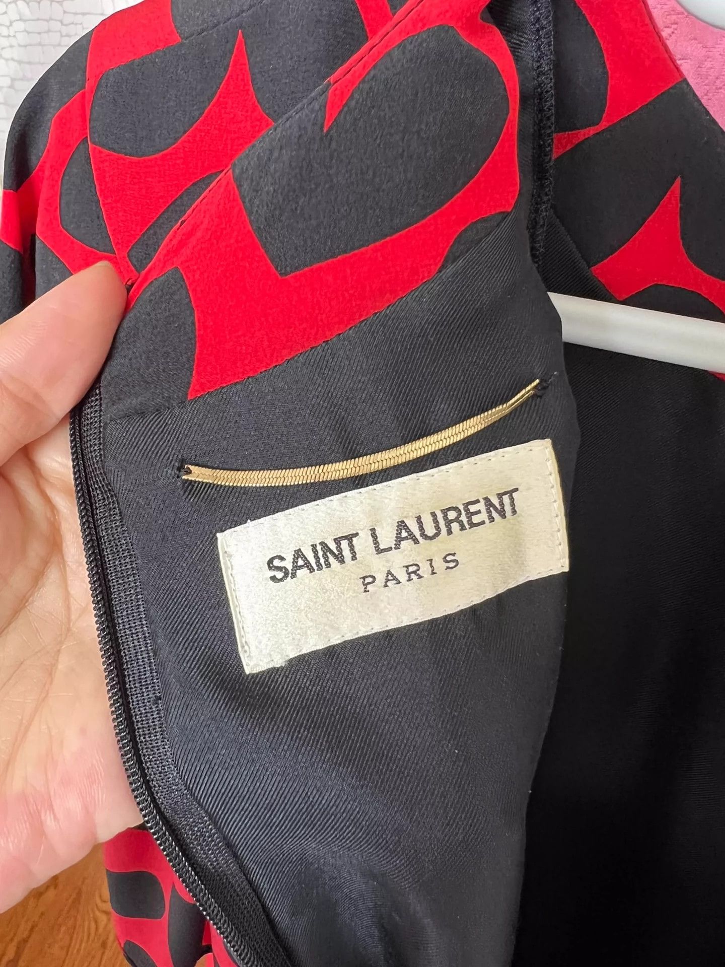 Saint Laurent Paris Saint Laurent Paris Love Dress Size US 38 / EU 54 - 3 Thumbnail