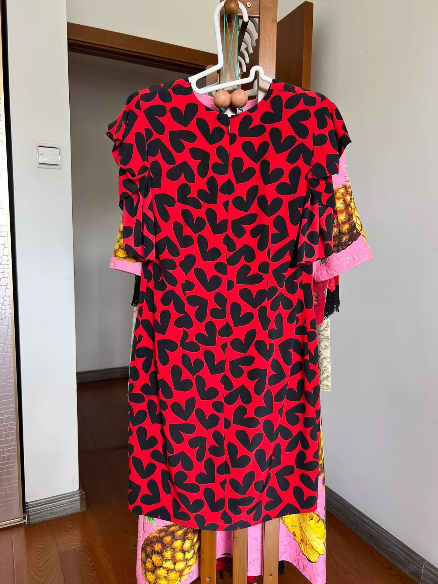 Saint Laurent Paris Saint Laurent Paris Love Dress Size US 38 / EU 54 - 2 Thumbnail