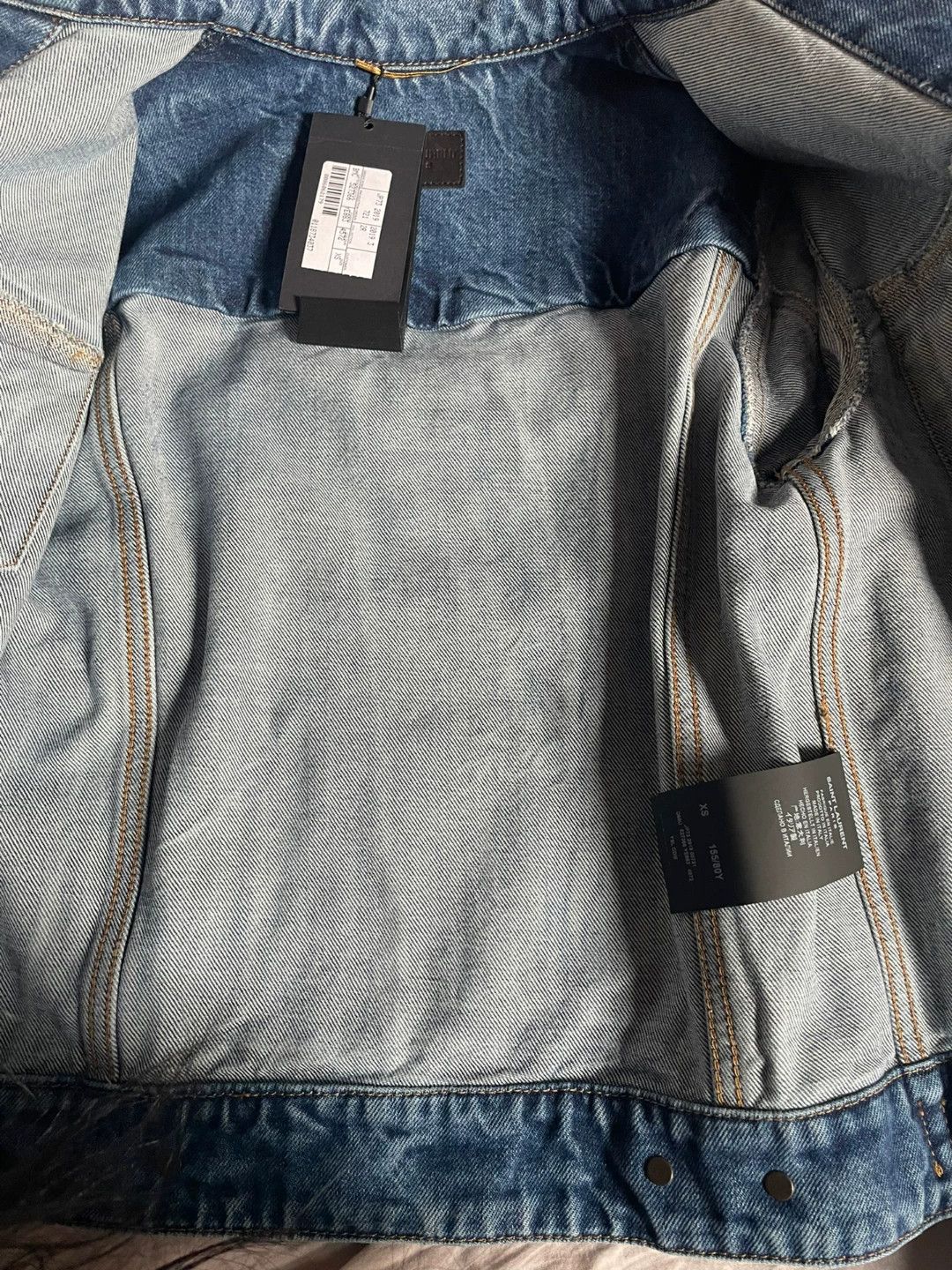 Saint Laurent Paris Saint Laurent Paris Short denim jacket Size US XS / EU 42 / 0 - 3 Thumbnail