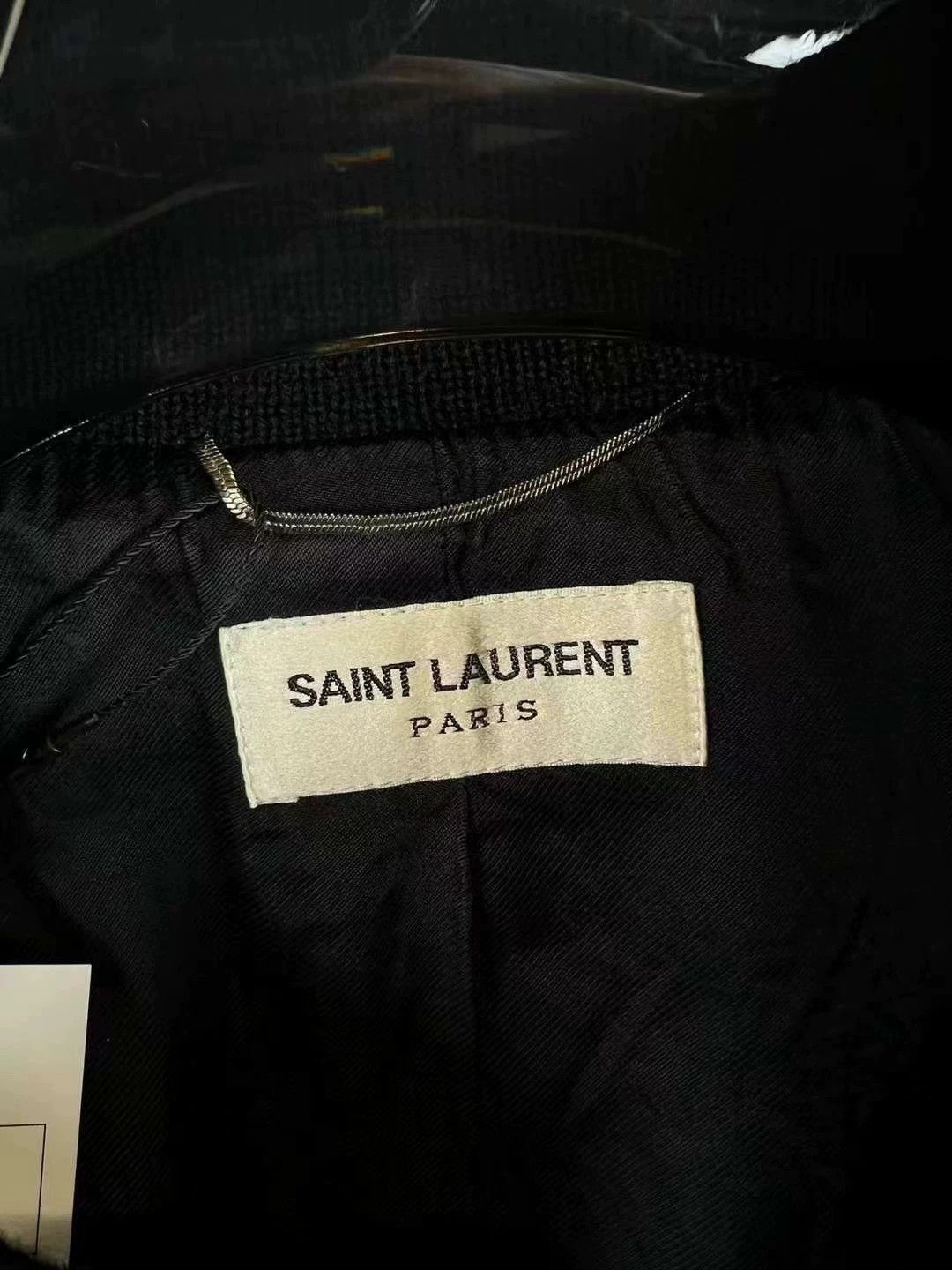 Saint Laurent Paris Saint Laurent Paris Deep blue baseball jersey Size US S / EU 44-46 / 1 - 4 Thumbnail