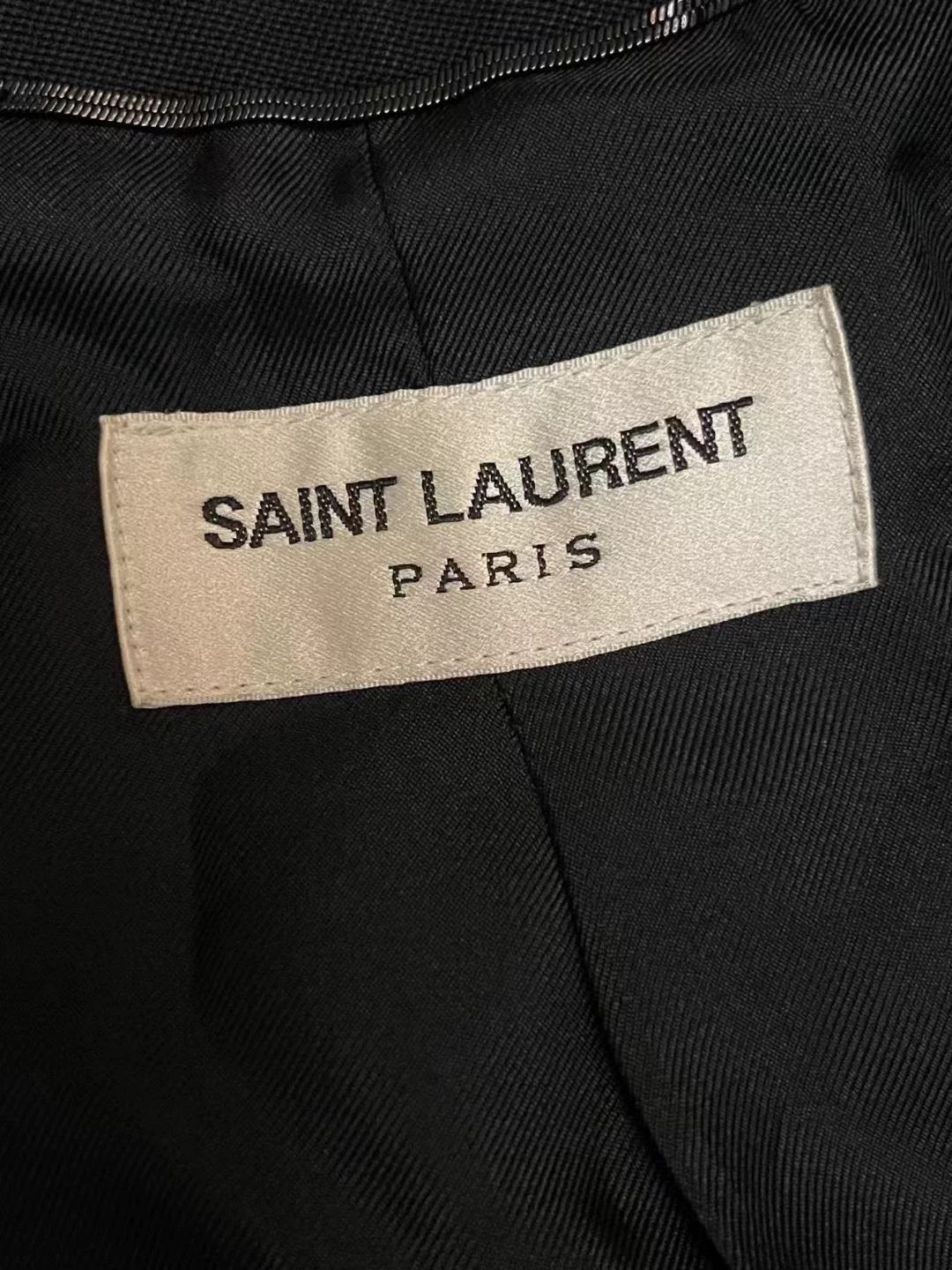 Saint Laurent Paris Saint Laurent Paris Men's Classic Suit Jacket Size US XS / EU 42 / 0 - 2 Thumbnail