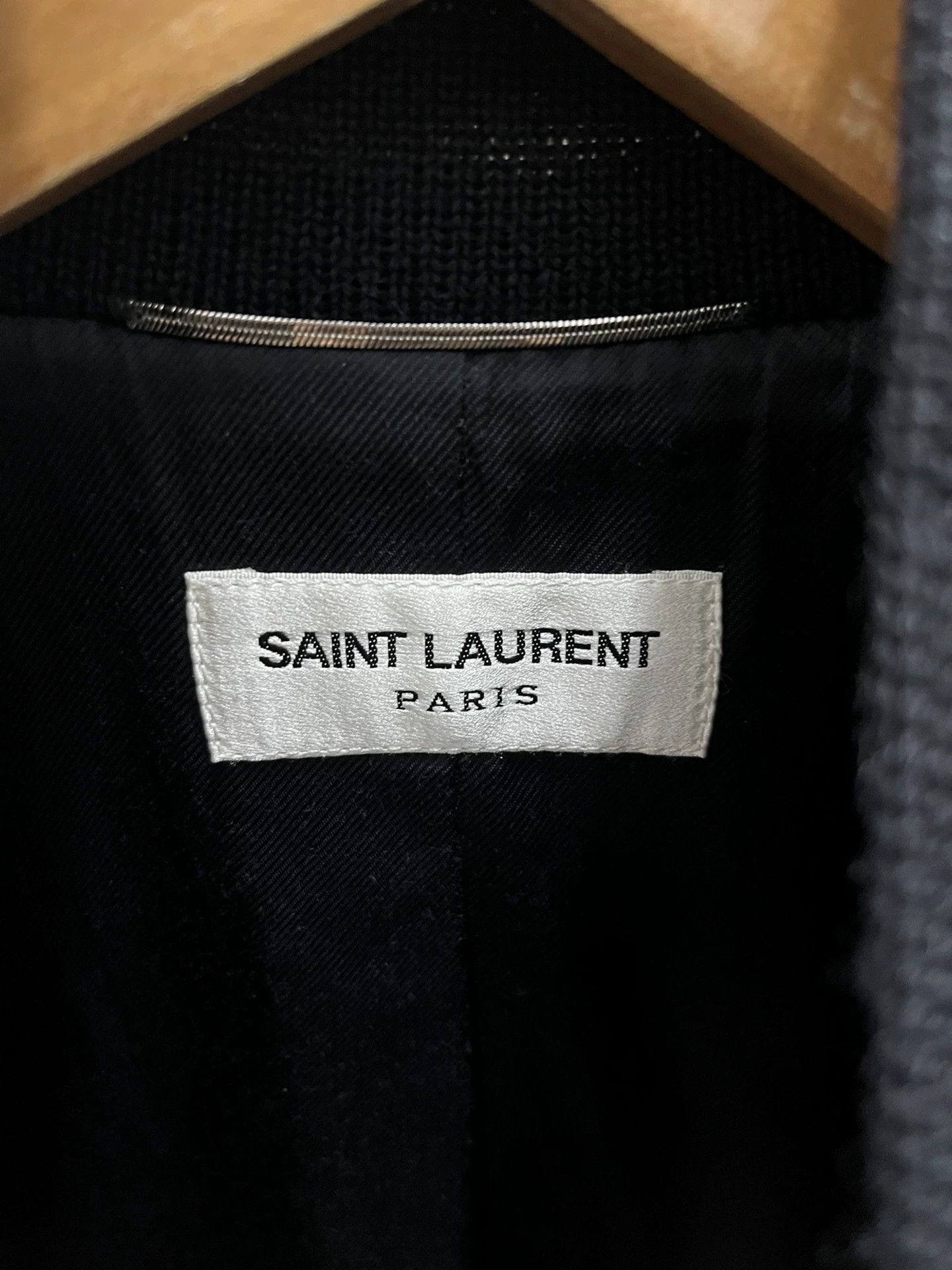 Saint Laurent Paris Saint Laurent Paris Deep blue baseball jersey Size US S / EU 44-46 / 1 - 3 Thumbnail
