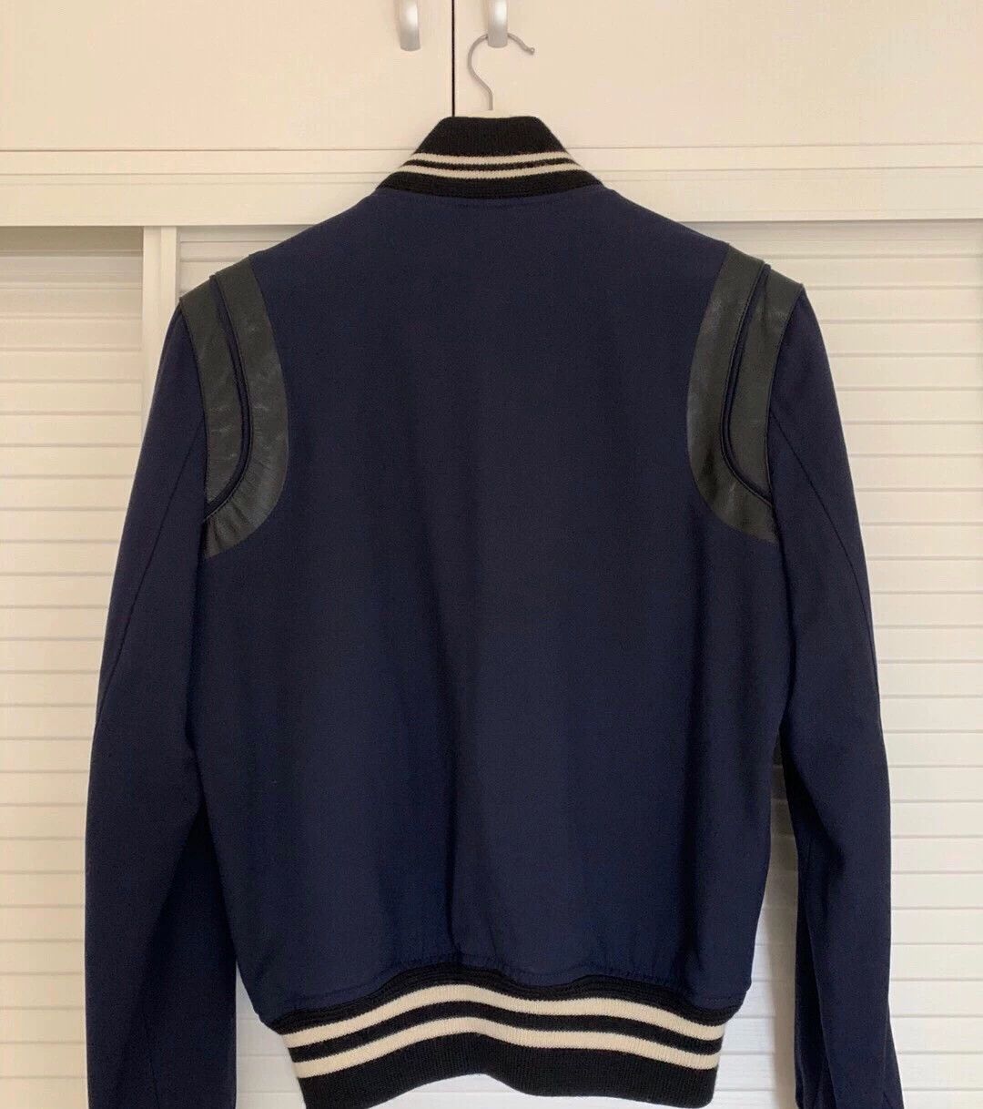 Saint Laurent Paris Saint Laurent Paris Deep blue baseball jersey Size US S / EU 44-46 / 1 - 2 Thumbnail