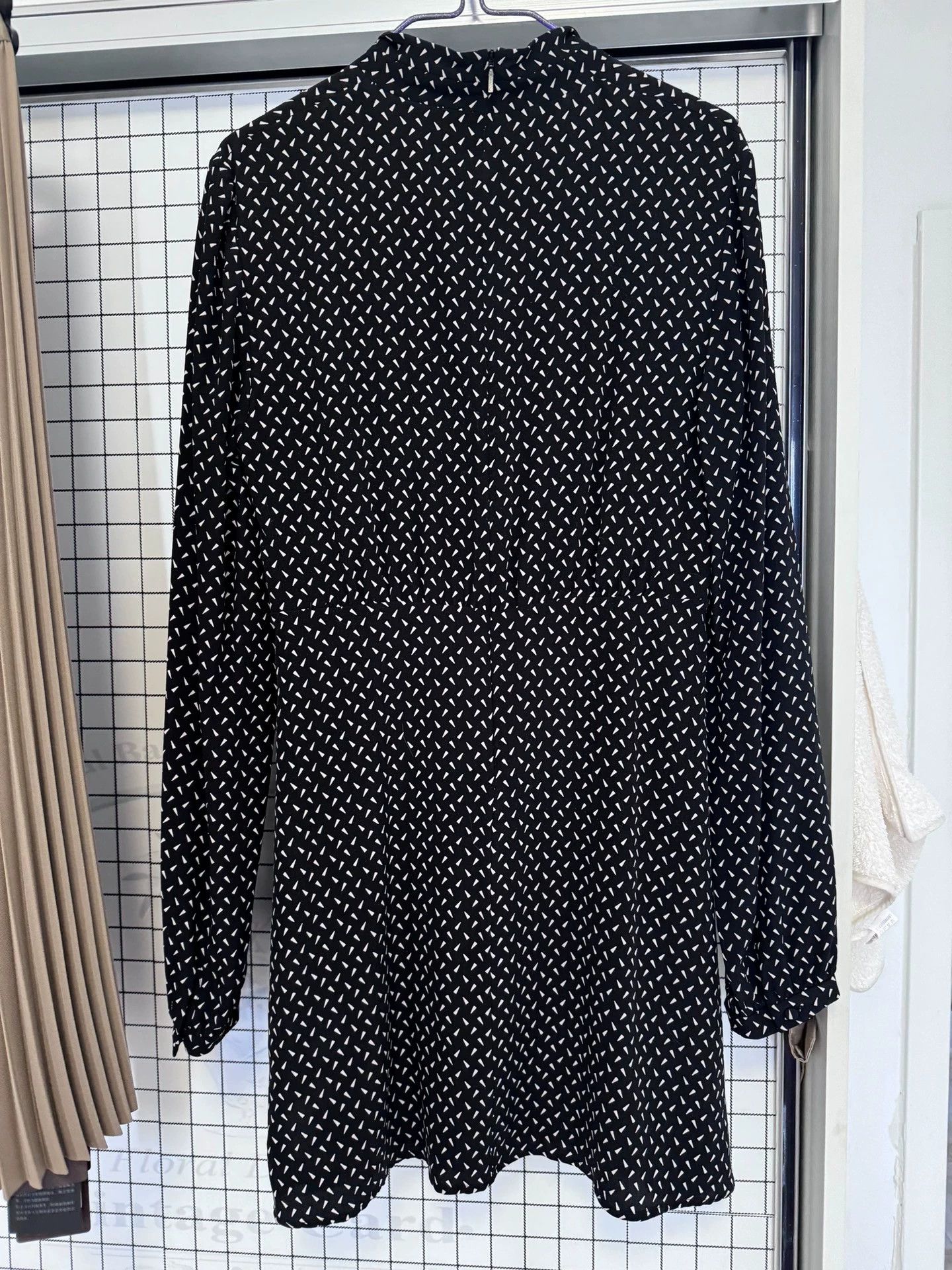 Saint Laurent Paris Saint Laurent Paris White dot black dress Size US 42 / EU 58 - 2 Thumbnail