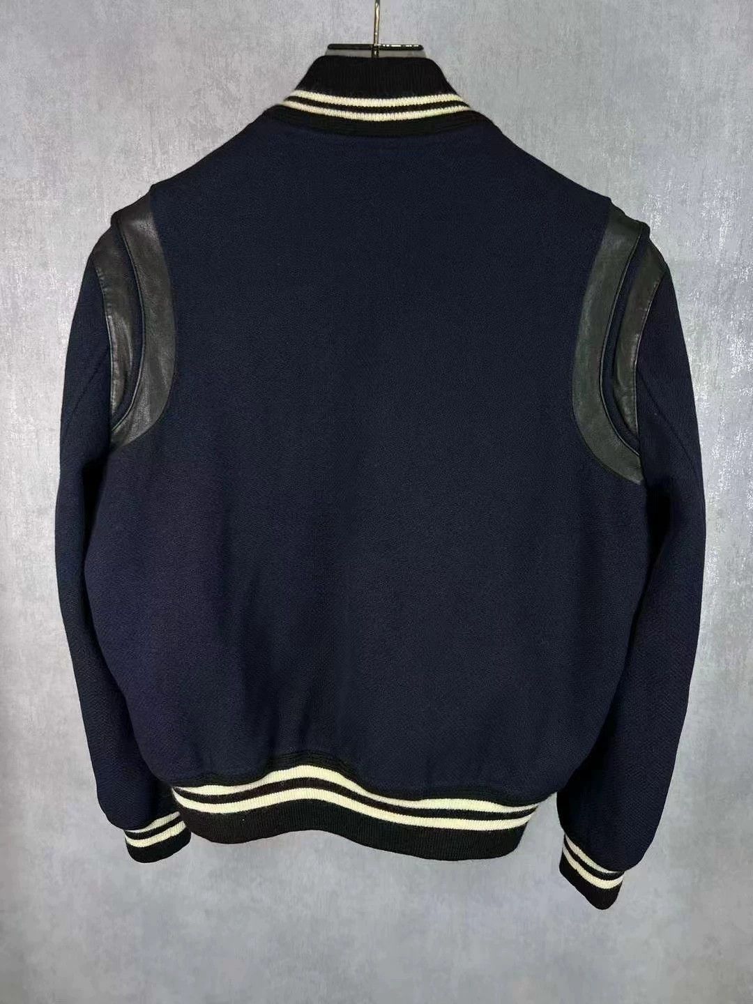 Saint Laurent Paris Saint Laurent Paris Deep blue baseball jersey Size US S / EU 44-46 / 1 - 2 Thumbnail