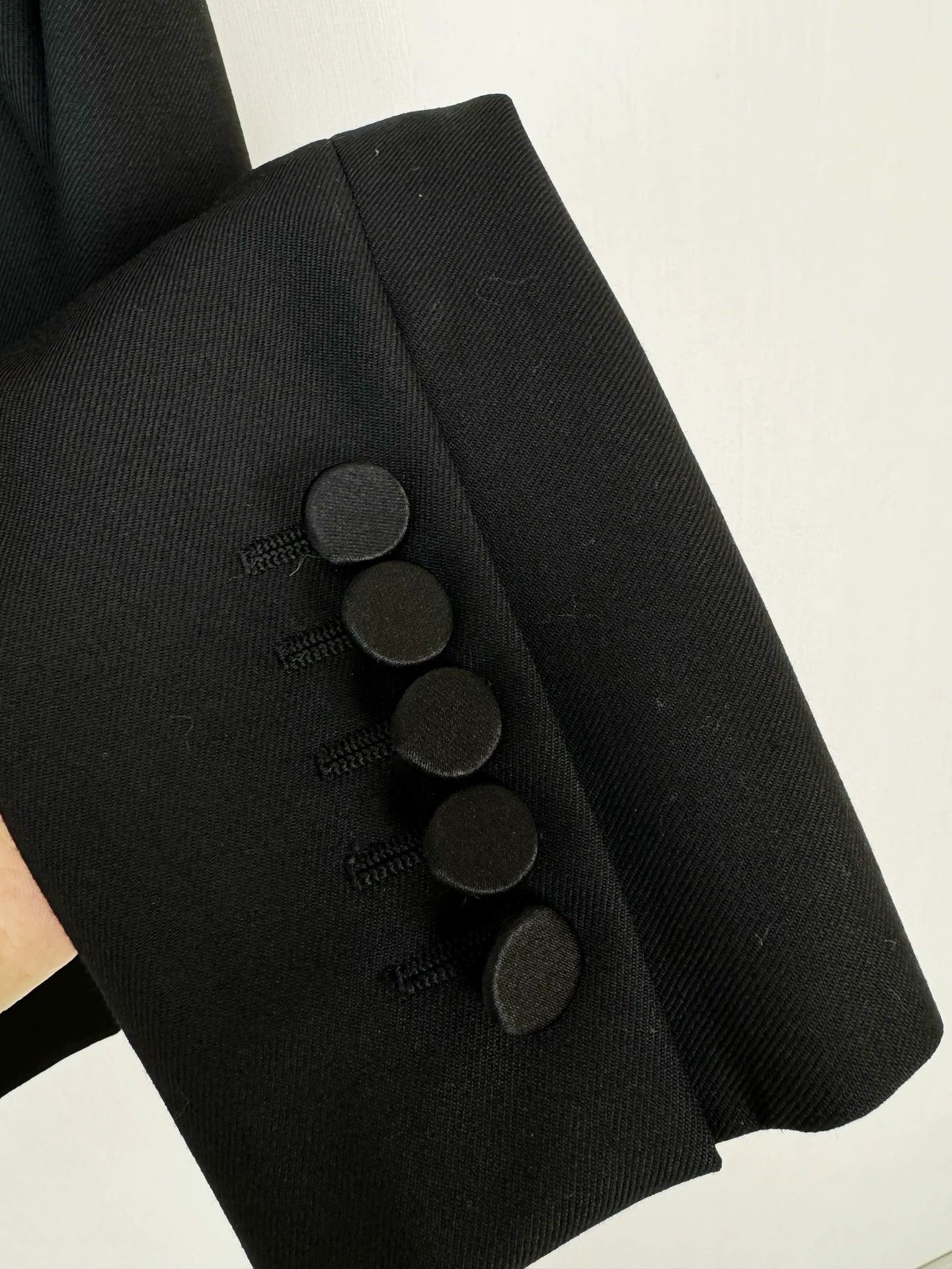 Saint Laurent Paris Saint Laurent Paris Wool short jacket Size US XS / EU 42 / 0 - 3 Thumbnail