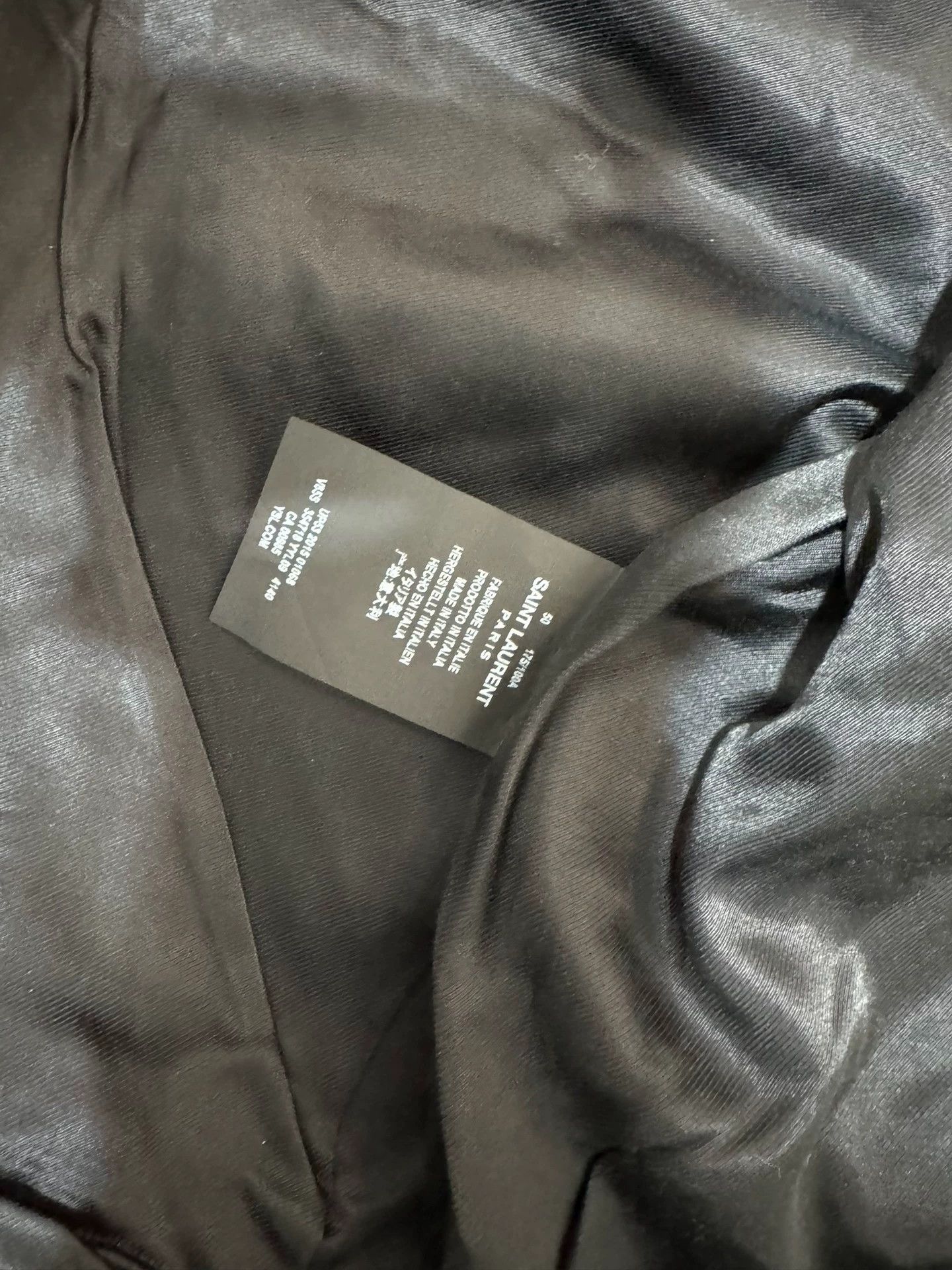 Saint Laurent Paris Saint Laurent Paris Deep blue baseball jersey Size US M / EU 48-50 / 2 - 3 Thumbnail