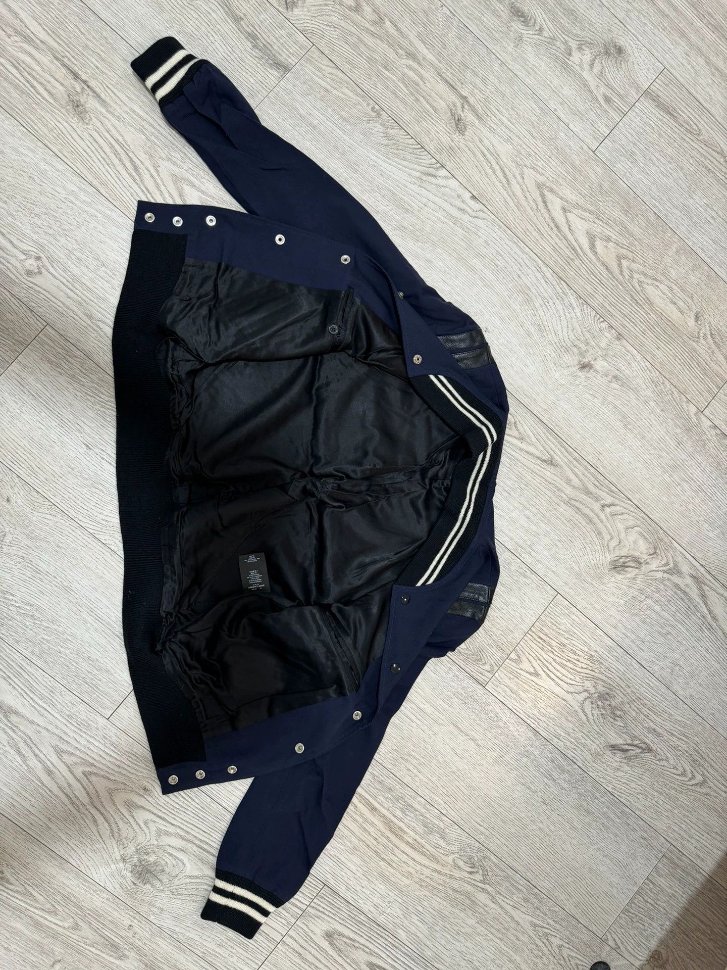 Saint Laurent Paris Saint Laurent Paris Deep blue baseball jersey Size US M / EU 48-50 / 2 - 4 Thumbnail