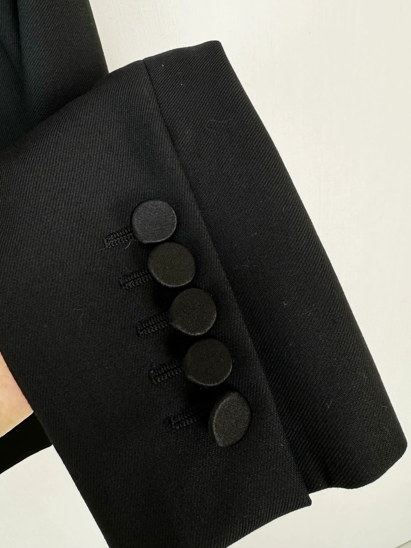 Saint Laurent Paris Saint Laurent Paris Wool short jacket Size US XS / EU 42 / 0 - 3 Thumbnail