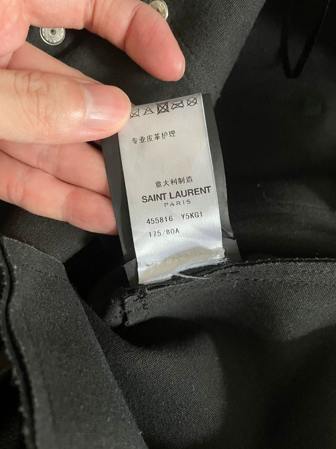 Saint Laurent Paris Saint Laurent Paris Sheepskin knife cuts jeans Size US 32 / EU 48 - 6 Thumbnail