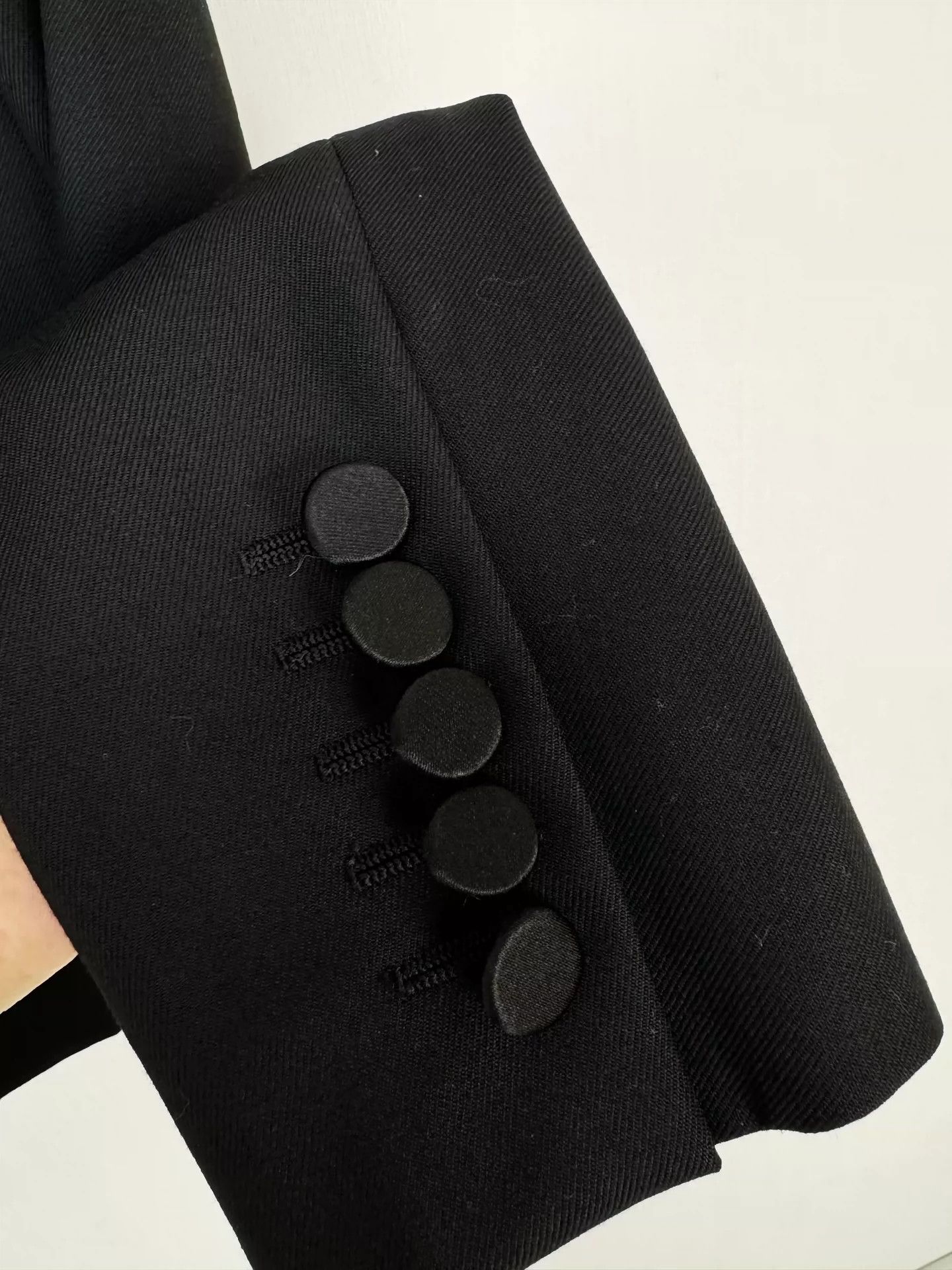 Saint Laurent Paris Saint Laurent Paris Wool short jacket Size US XS / EU 42 / 0 - 5 Thumbnail
