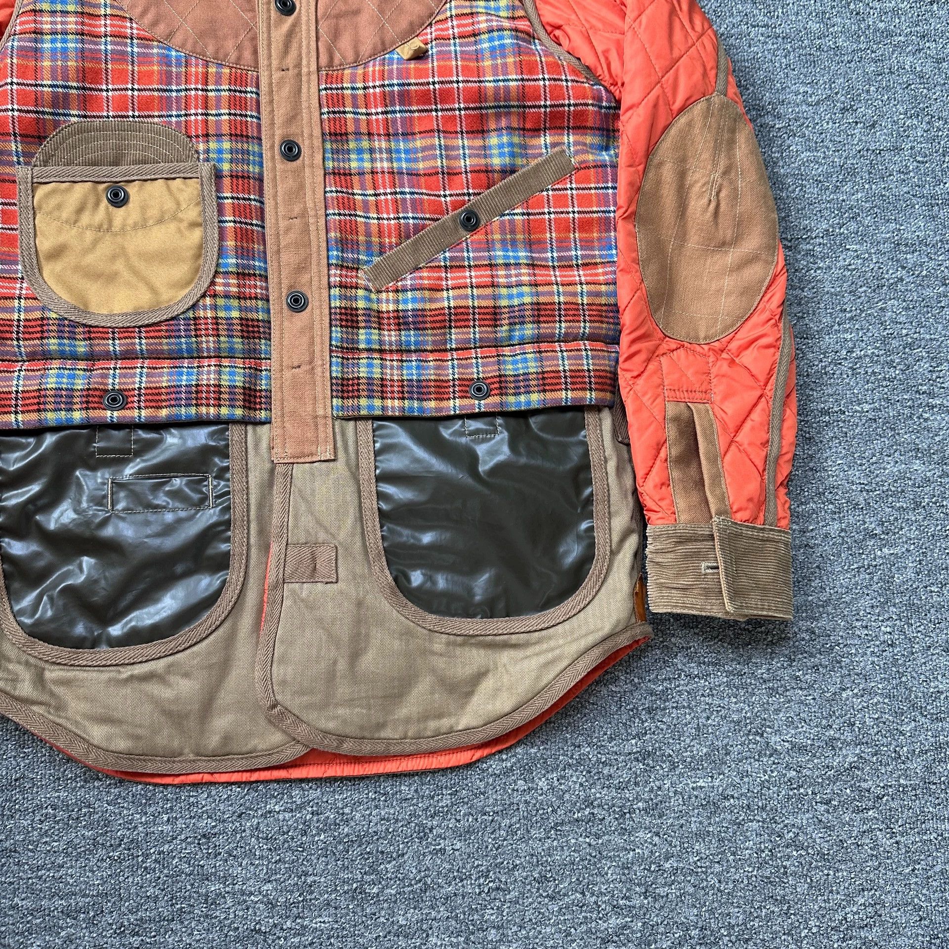 Junya Watanabe Junya watanabe man wears contrast stitching on both sides jacket Size US XS / EU 42 / 0 - 3 Thumbnail
