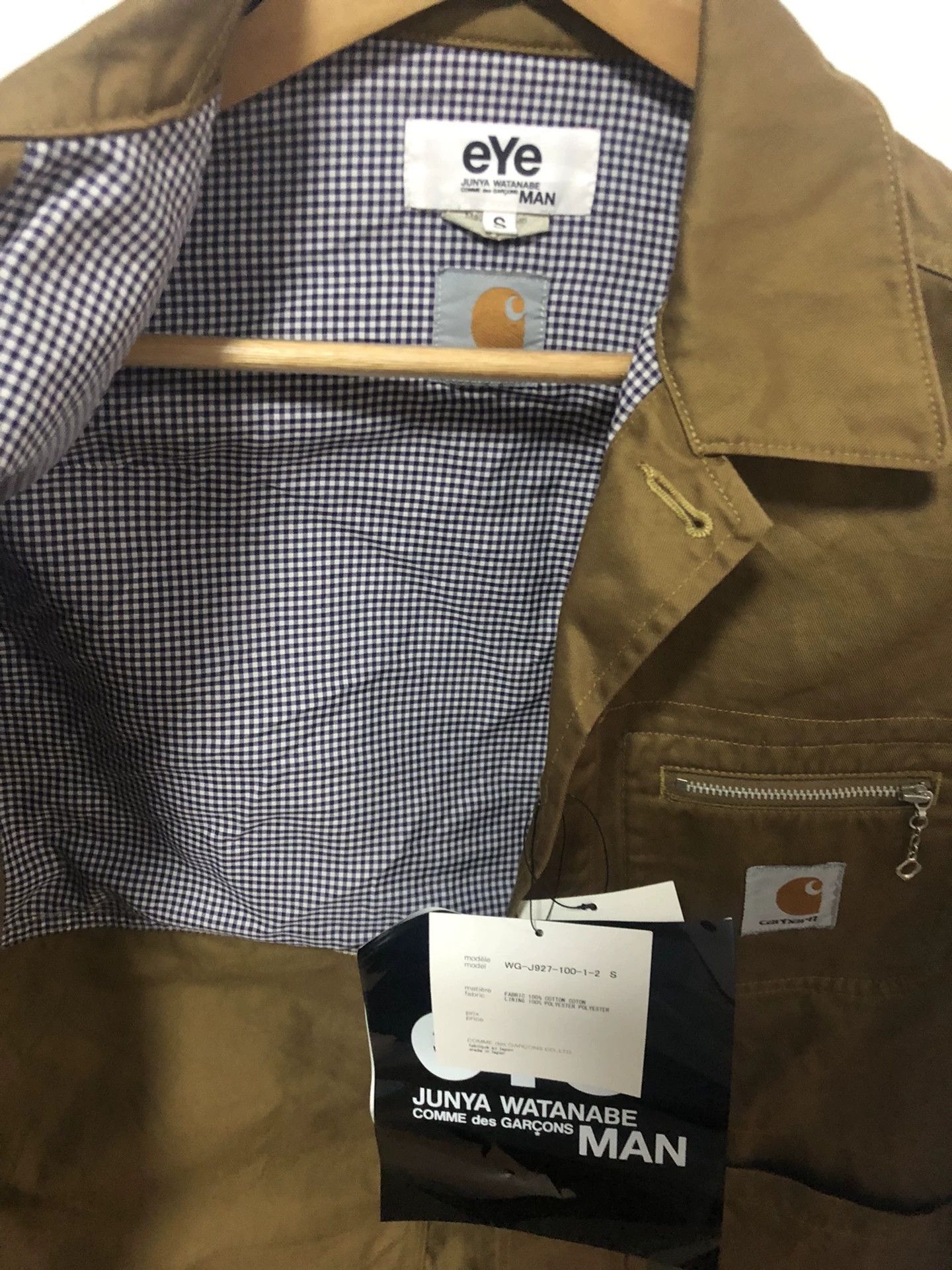 Junya Watanabe Junya watanabe co-branded cdg high-end branch line jacket Size US S / EU 44-46 / 1 - 3 Thumbnail