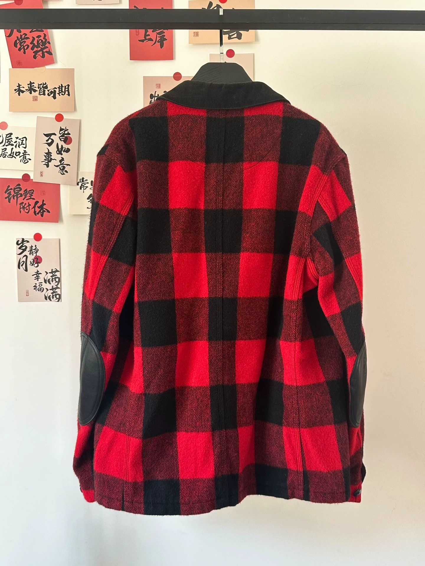 Junya Watanabe Junya watanabe jacket 2017aw plaid leather jacket Size US L / EU 52-54 / 3 - 2 Thumbnail