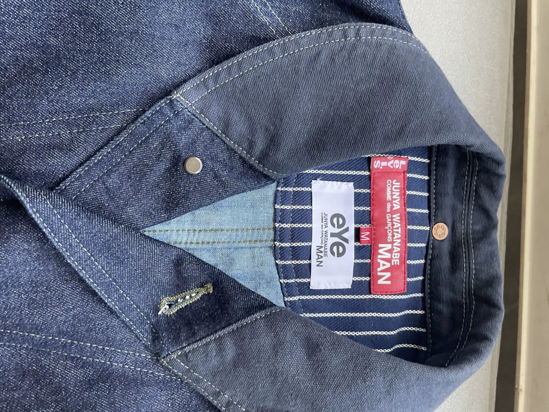 Junya Watanabe junya watanabe levisDenim jacket coat Size US M / EU 48-50 / 2 - 5 Thumbnail