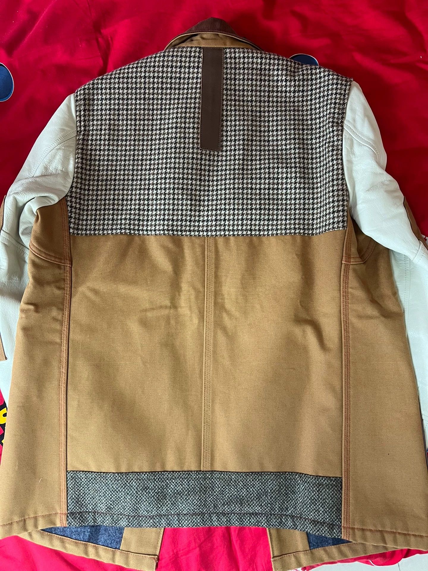 Junya Watanabe Junya watanabe carhartt joint tooling leather sleeve jacket Size US S / EU 44-46 / 1 - 7 Thumbnail
