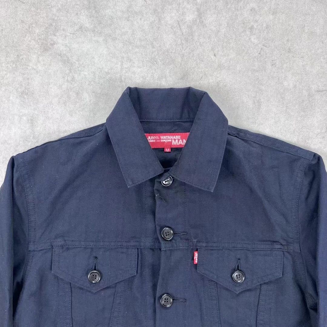 Junya Watanabe Junya Watanabe levis 02ss Poetry shirt jacket Size US M / EU 48-50 / 2 - 3 Thumbnail