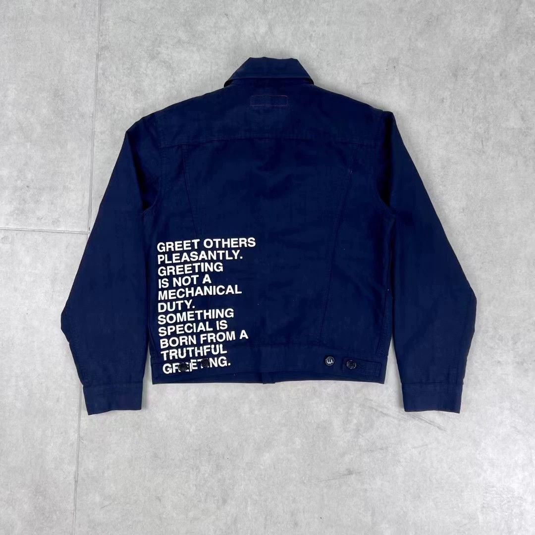 Junya Watanabe Junya Watanabe levis 02ss Poetry shirt jacket Size US M / EU 48-50 / 2 - 5 Thumbnail