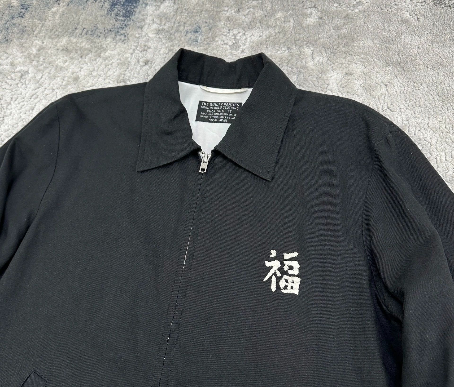 Wacko Maria WACKO MARIA Heavenly Kingdom Tokyo Smoker Embroidered Jacket Size US M / EU 48-50 / 2 - 2 Thumbnail