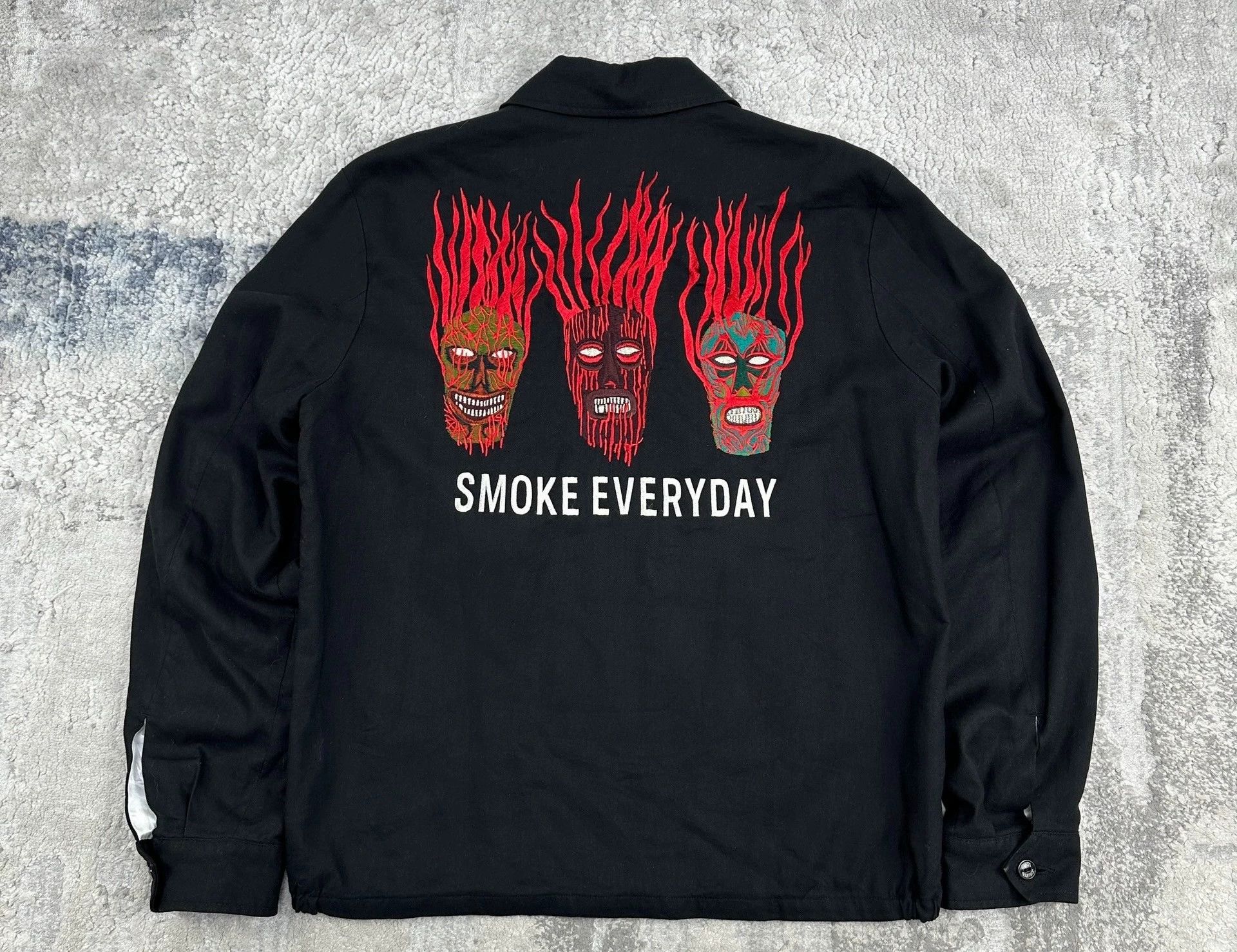 Wacko Maria WACKO MARIA Heavenly Kingdom Tokyo Smoker Embroidered Jacket Size US M / EU 48-50 / 2 - 6 Thumbnail