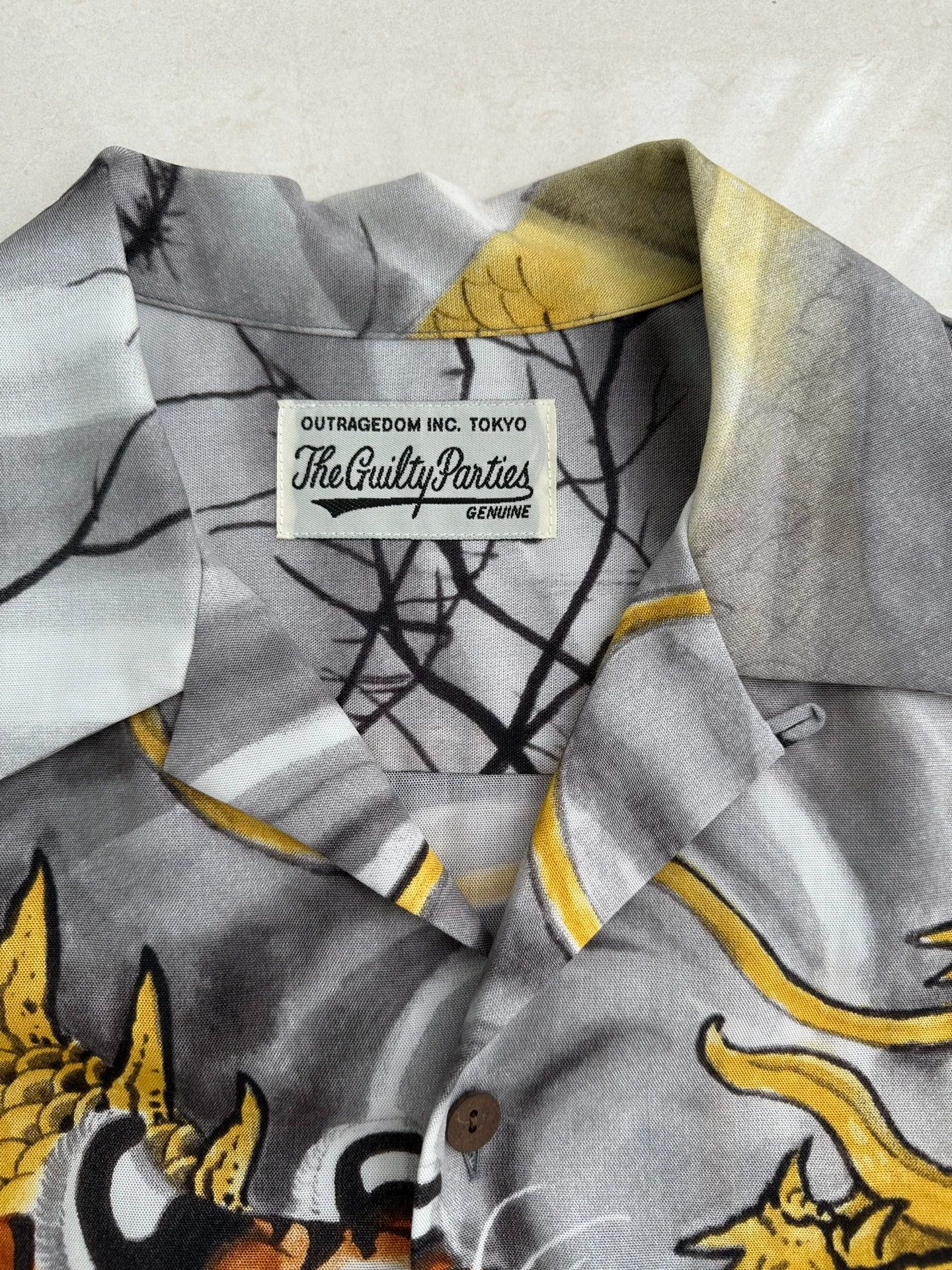 Wacko Maria WACKO MARIA 22SS Dragon Tiger TIMLEHI Two-color Japanese Hawaiian shirt Size US M / EU 48-50 / 2 - 3 Thumbnail
