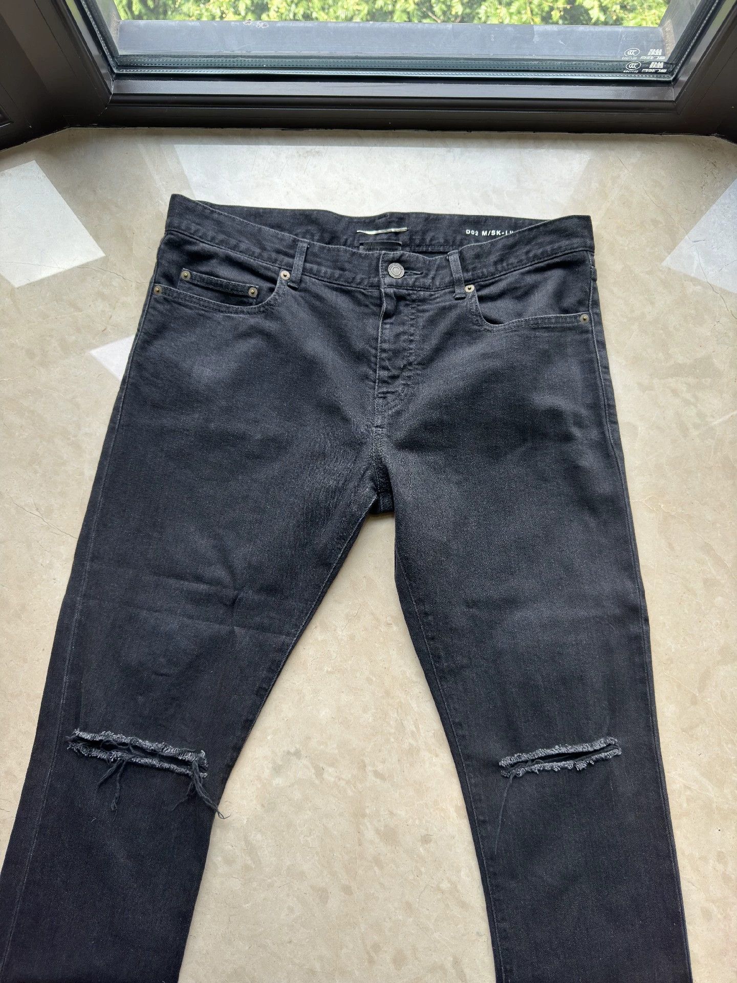 Saint Laurent Paris Saint Laurent Paris Men's ripped jeans Size US 33 - 3 Thumbnail