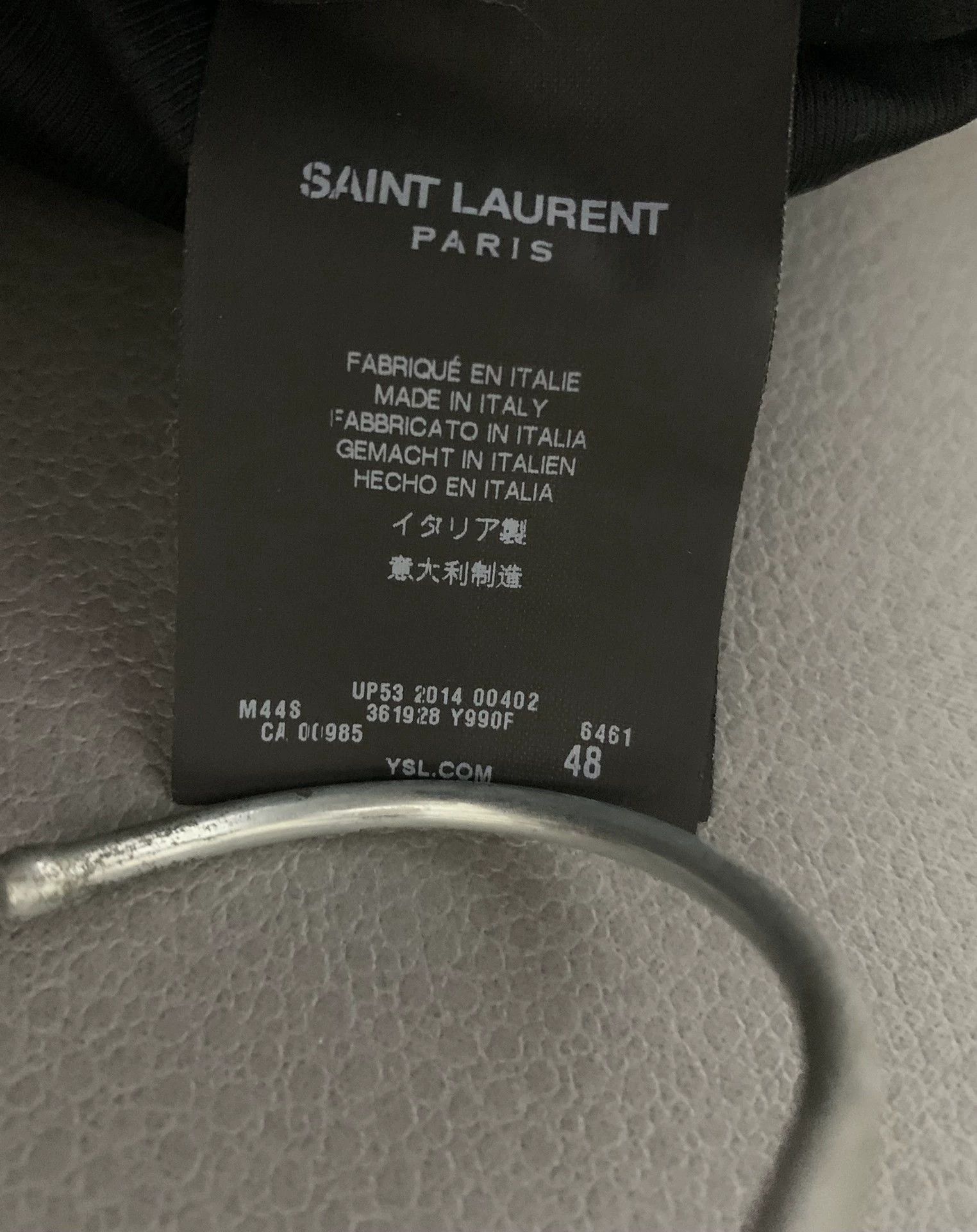 Saint Laurent Paris Saint Laurent Paris Red checkered suede coat Size US L / EU 52-54 / 3 - 4 Thumbnail