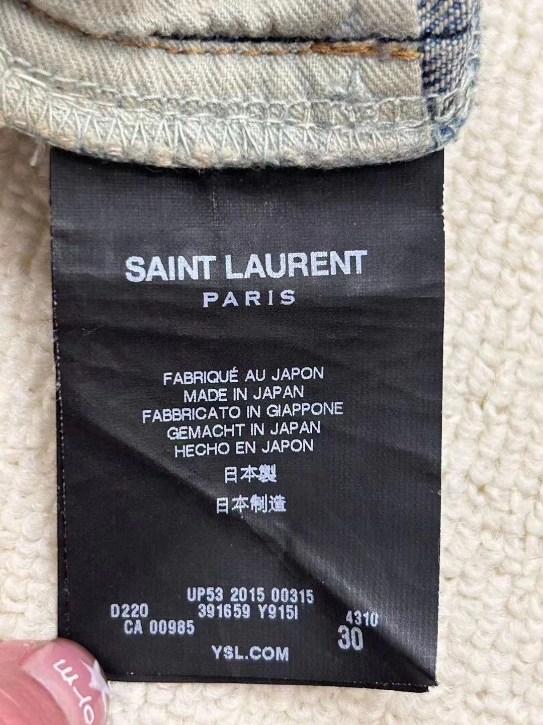 Saint Laurent Paris Saint Laurent Paris Classic Destruction Jeans Size US 30 / EU 46 - 5 Thumbnail