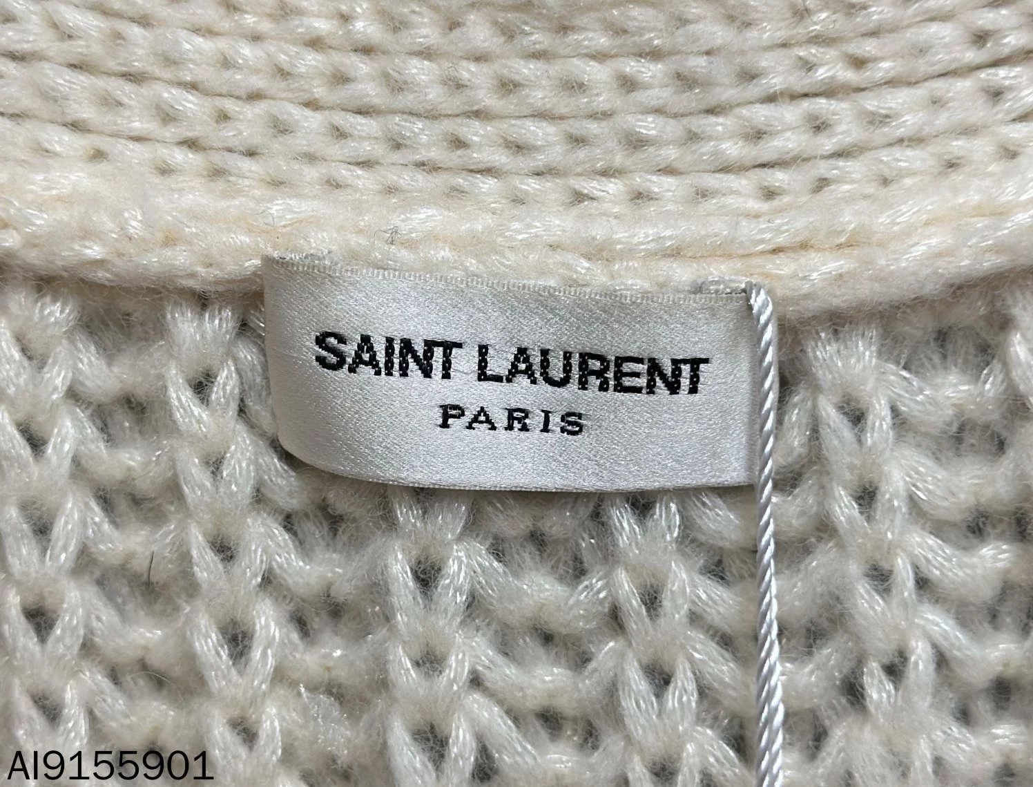 Saint Laurent Paris Saint Laurent Paris Knitted sweater cardigan Size US XS / EU 42 / 0 - 5 Thumbnail