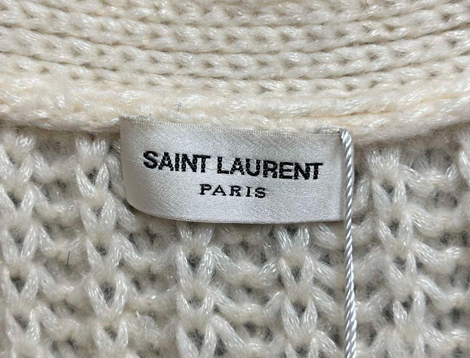 Saint Laurent Paris Saint Laurent Paris Knitted sweater cardigan Size US XS / EU 42 / 0 - 4 Thumbnail
